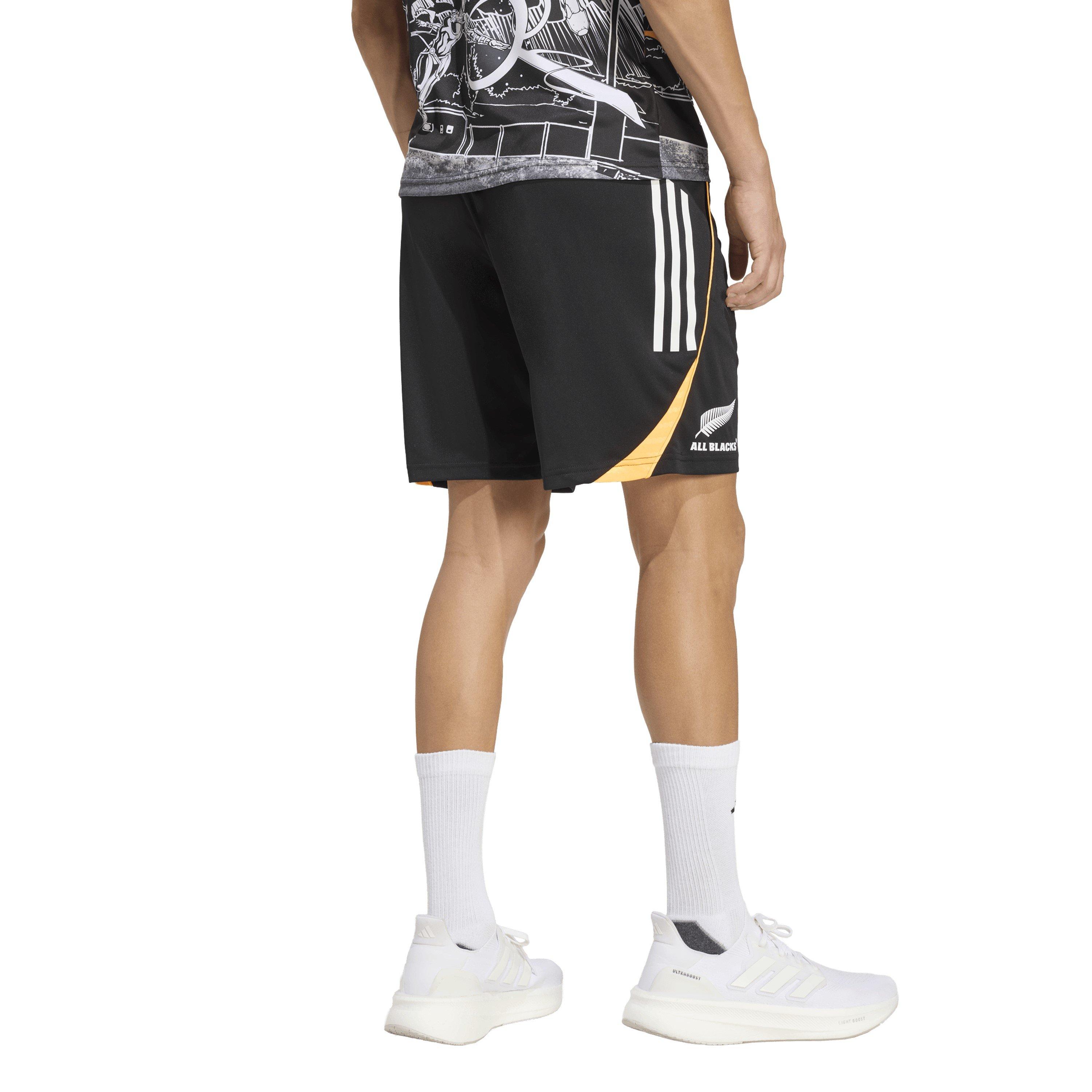Blaxk - adidas - All Blacks x Marvel Gym Shorts Mens - 3