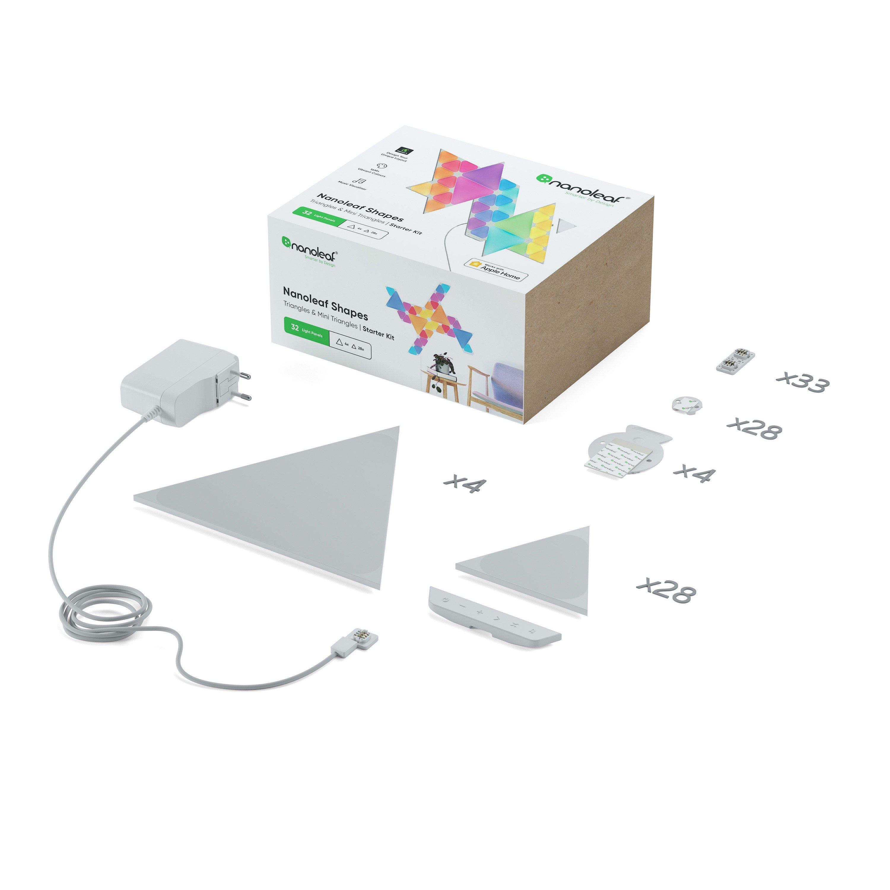 Électronique - Nanoleaf - Shapes Starter Kit 32PK Sonic Limited Ed - 2