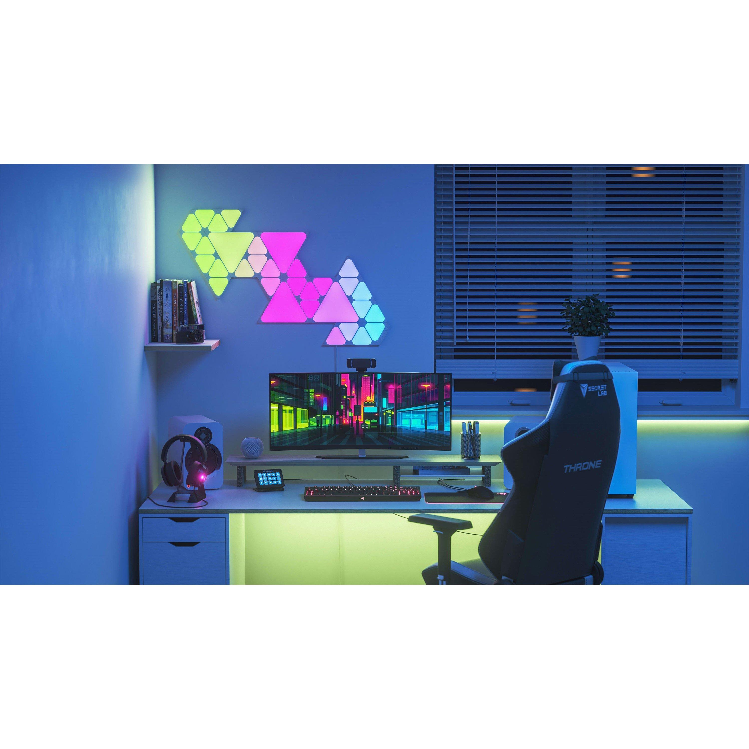 Électronique - Nanoleaf - Shapes Starter Kit 32PK Sonic Limited Ed - 6