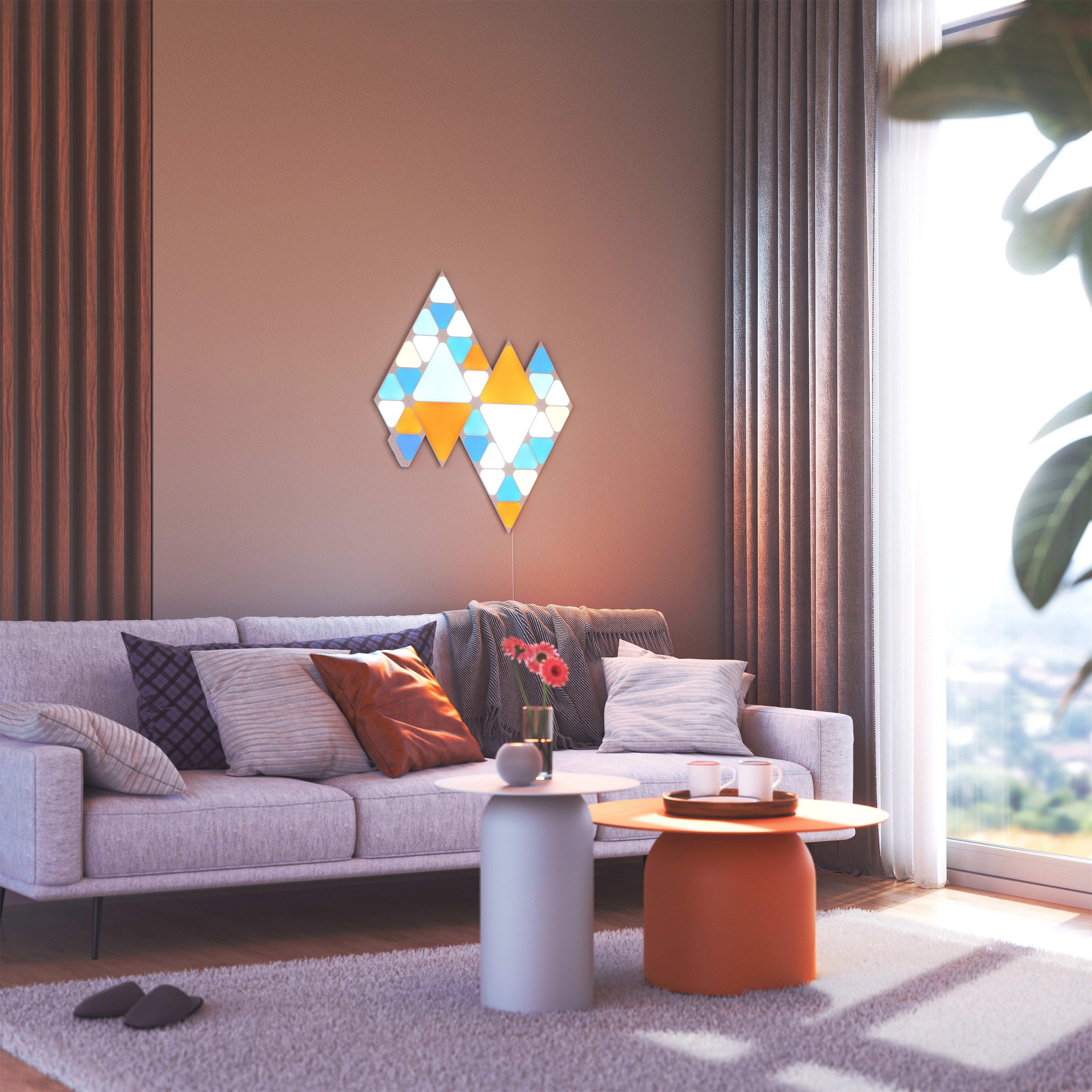 Électronique - Nanoleaf - Shapes Starter Kit 32PK Sonic Limited Ed - 10