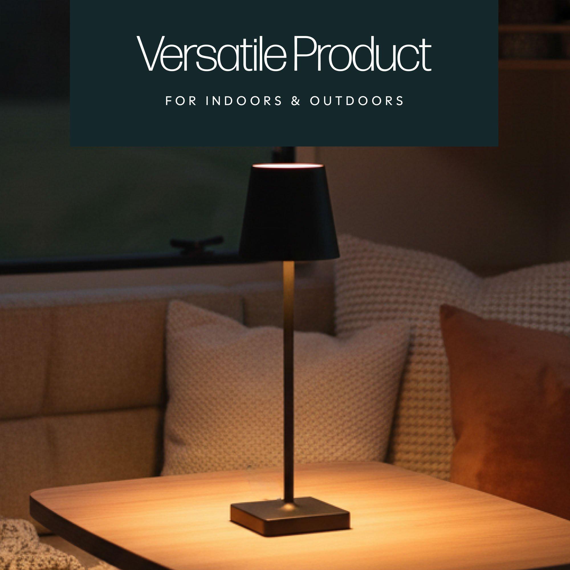 Black - Streetwize - Table Lamp - Lucia Black - 7