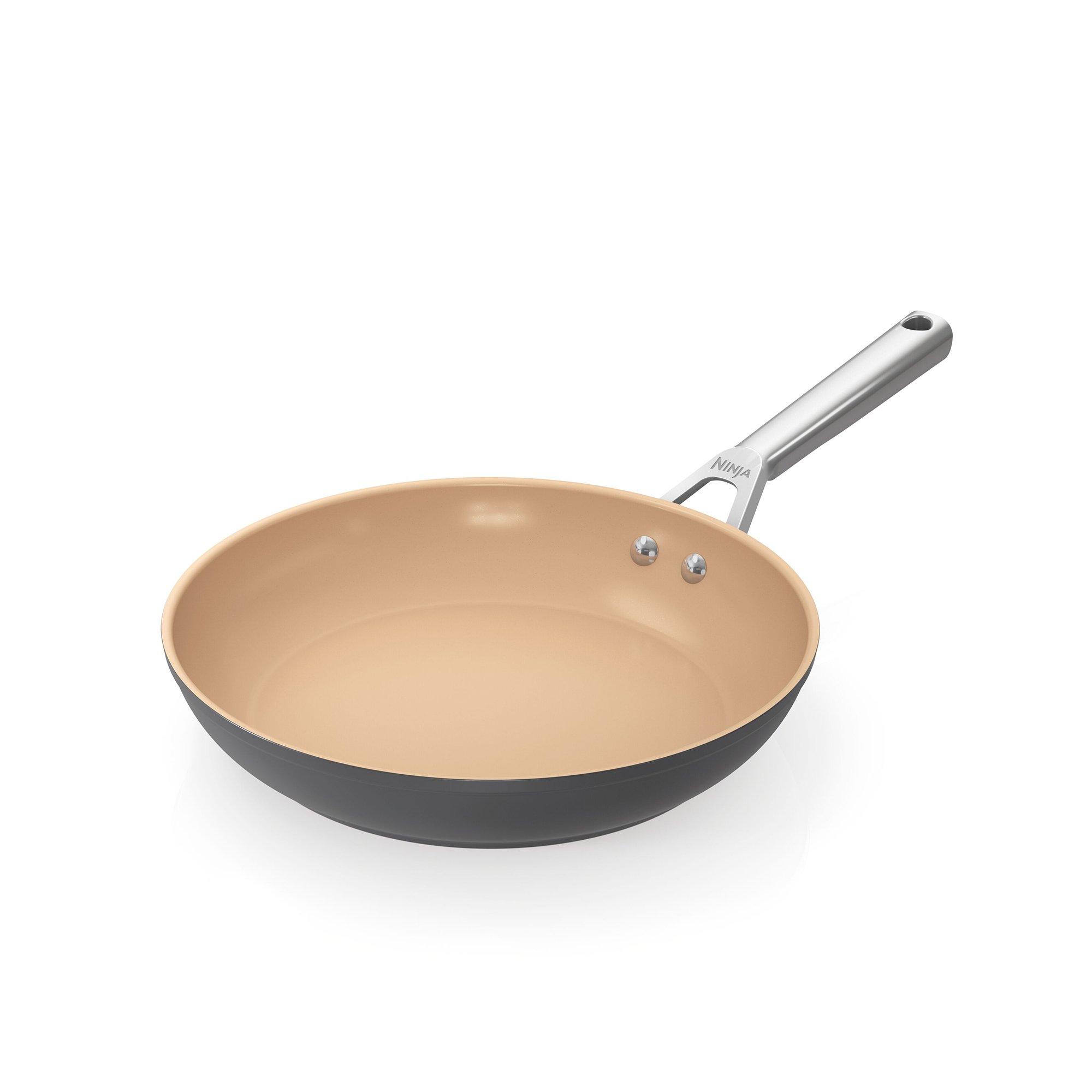 Grey - Ninja - Extended Life Ceramic 28cm Frying Pan CW90028UEUI - 1