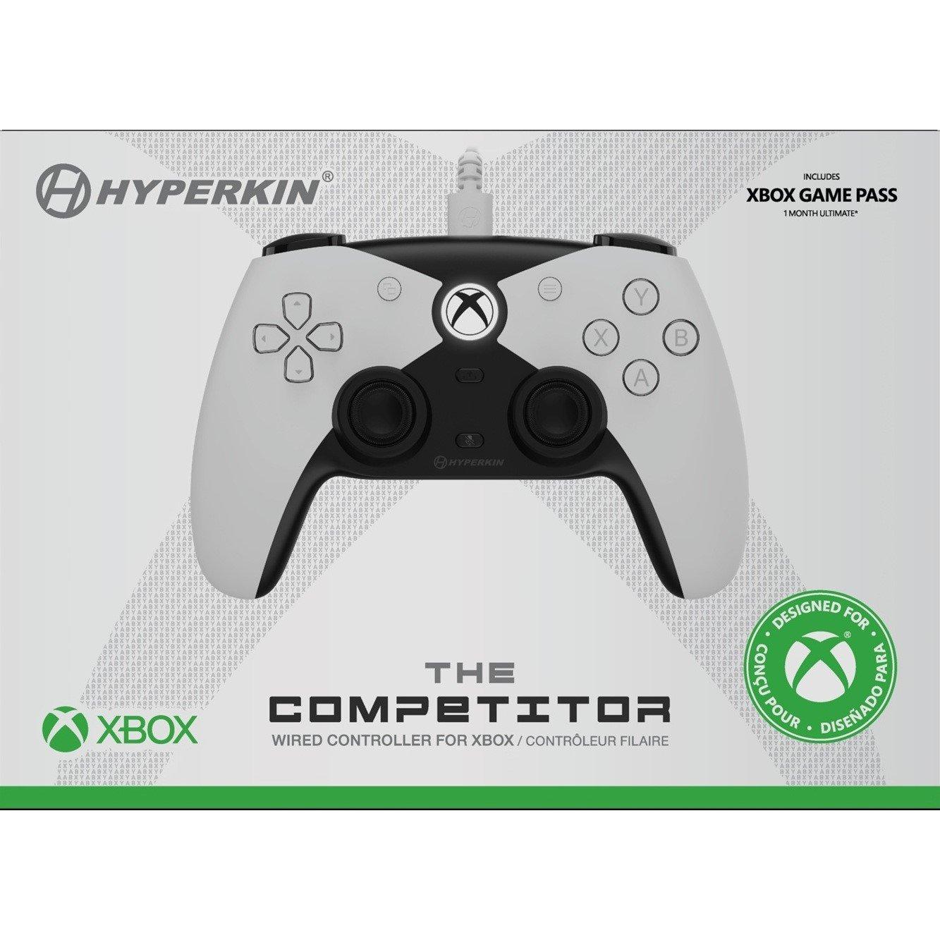 XBS - Hyperkin - The Competitor Controller for Xbox Series X White - 1