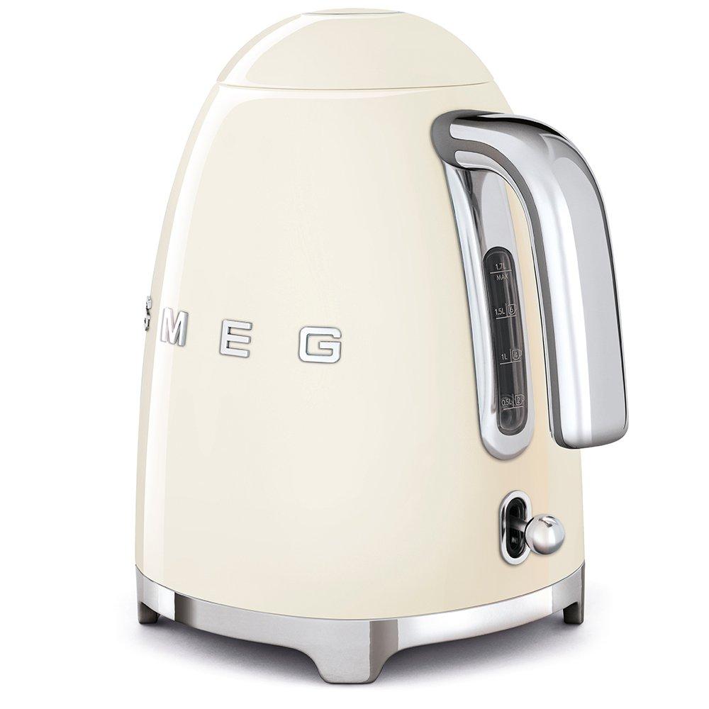 Cream - Smeg - 50s Style Kettle 1.7L - 3
