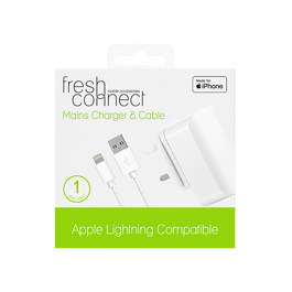 Fresh Connect GAME Lightning Mains 1 Amp White