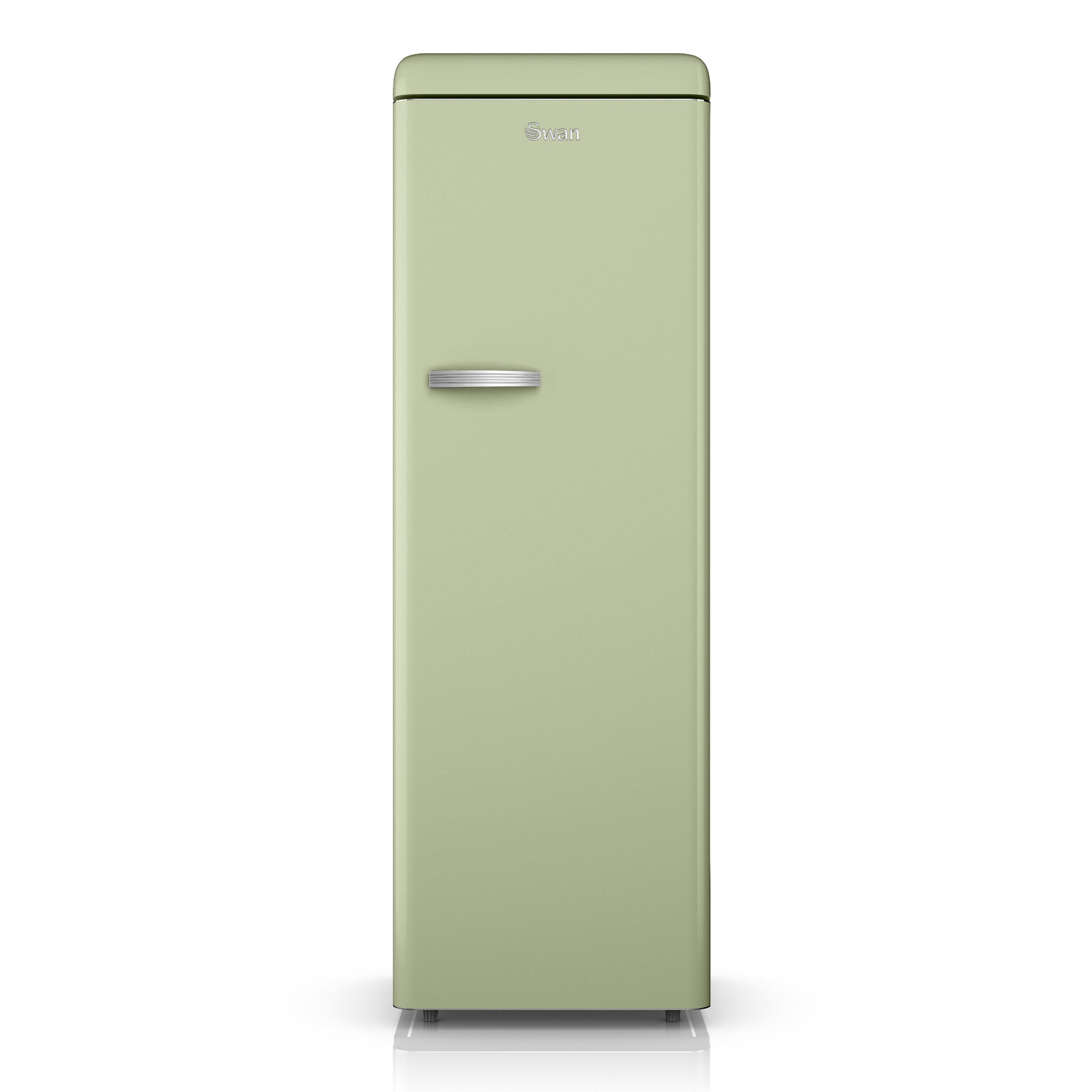 Green - Swan - Retro Tall Fridge - 1