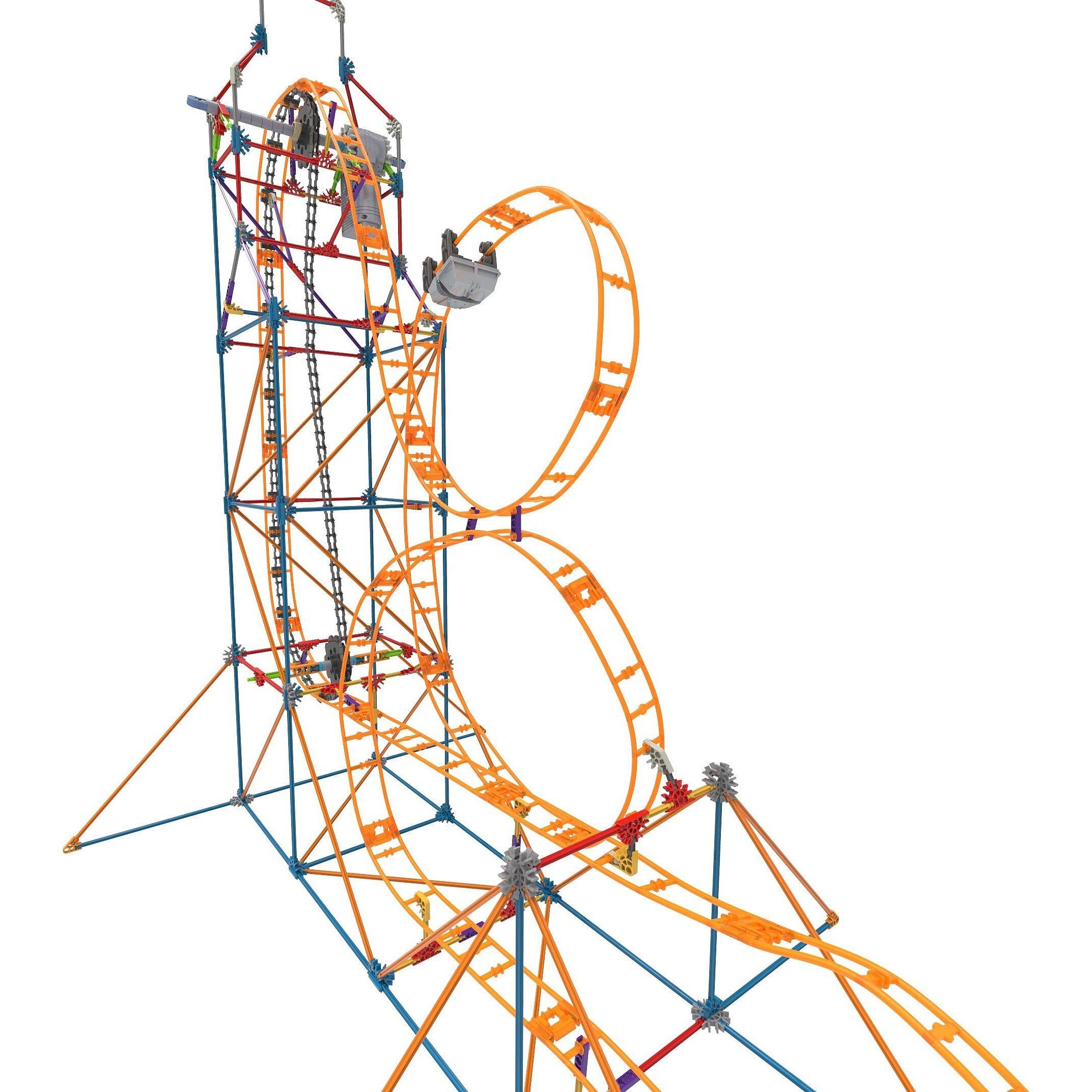 Multi Format An --> Multi Format Un - KNex - K'NEX Amazin' 8 Roller Coaster - 3