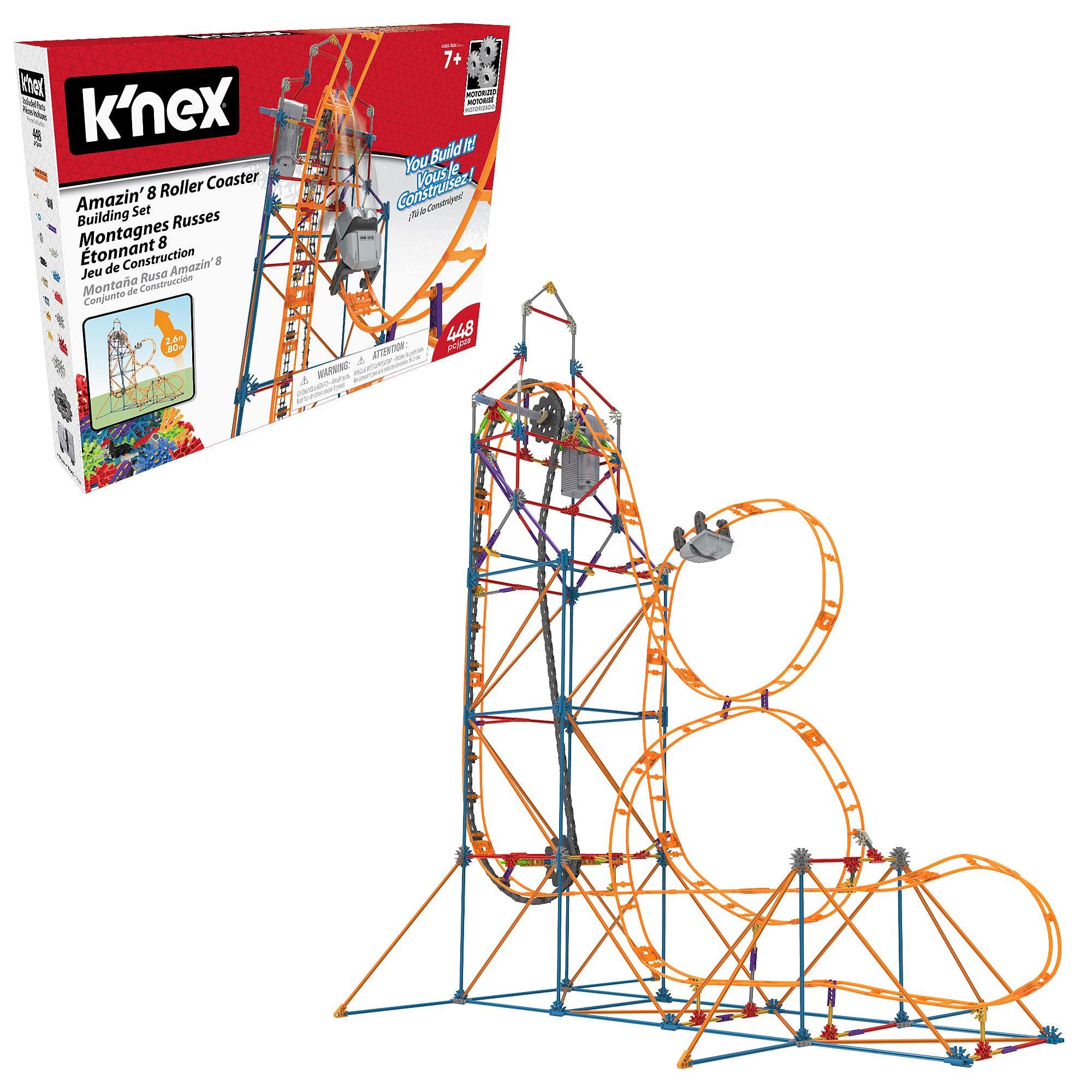 Multi Format An --> Multi Format Un - KNex - K'NEX Amazin' 8 Roller Coaster - 4