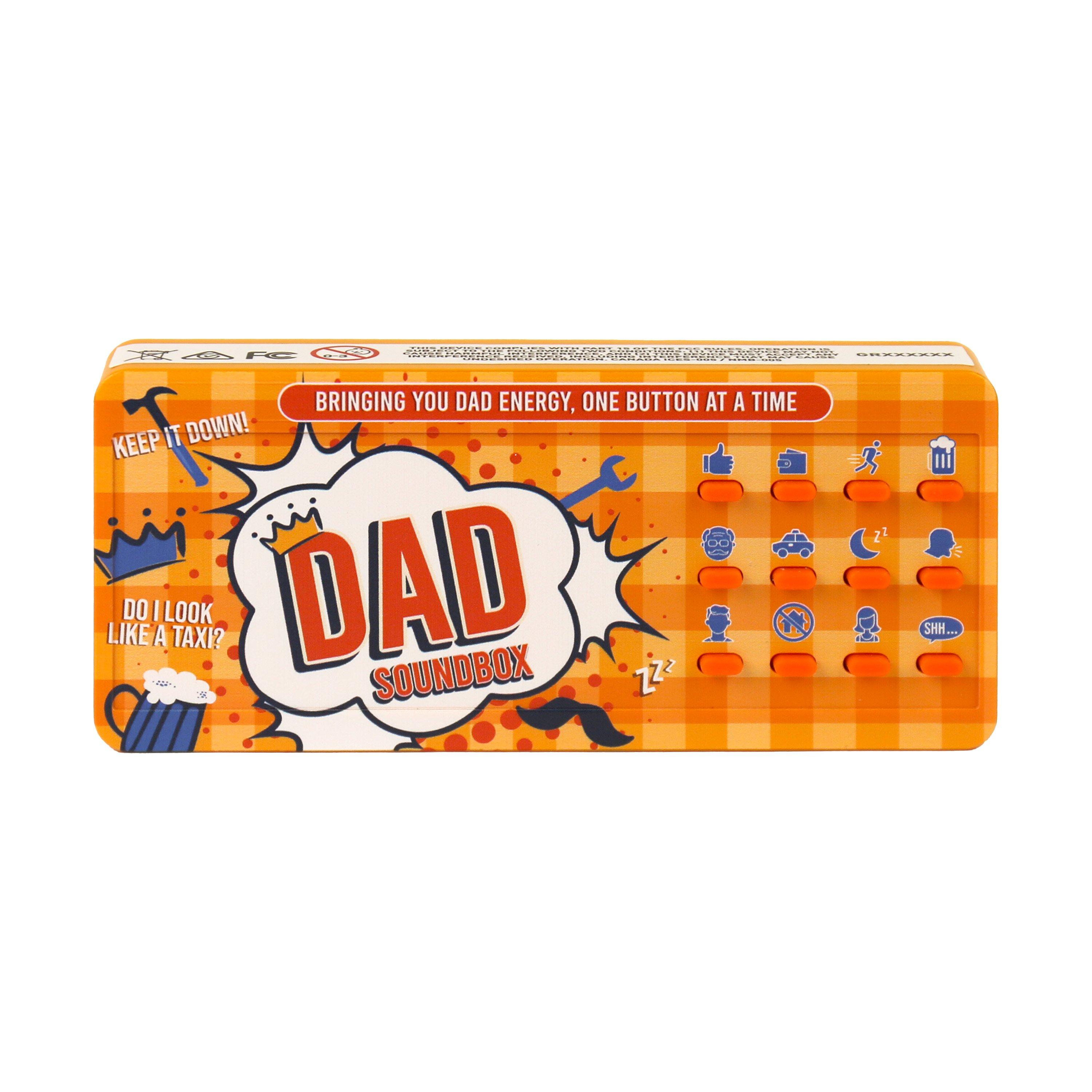Yellow - Gift Republic - Dad Sound Box – with 12 Classic Phrases - 5