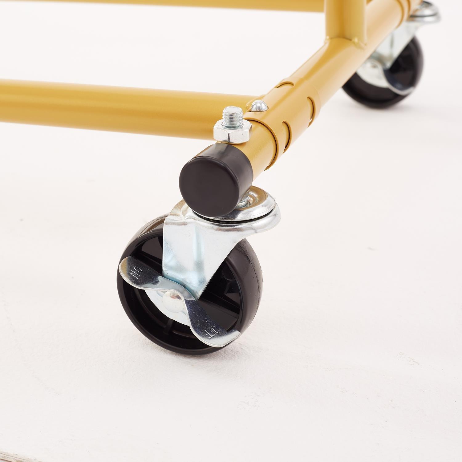 Gold - House of Home - Gold  Heavy Duty Clothes rail - 7