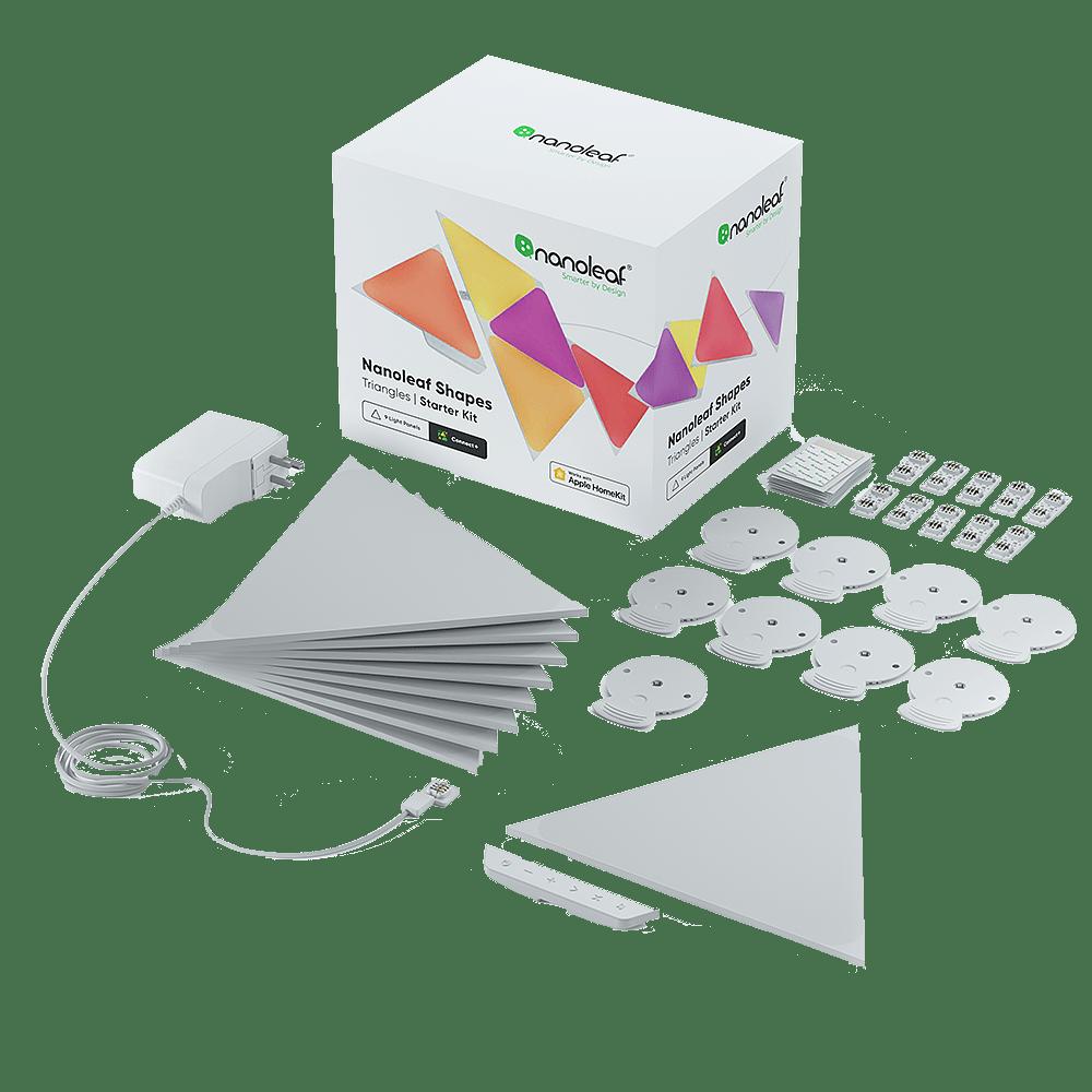 Nanoleaf | Shapes Triangles Starter Kit (9PK) | Sports Direct