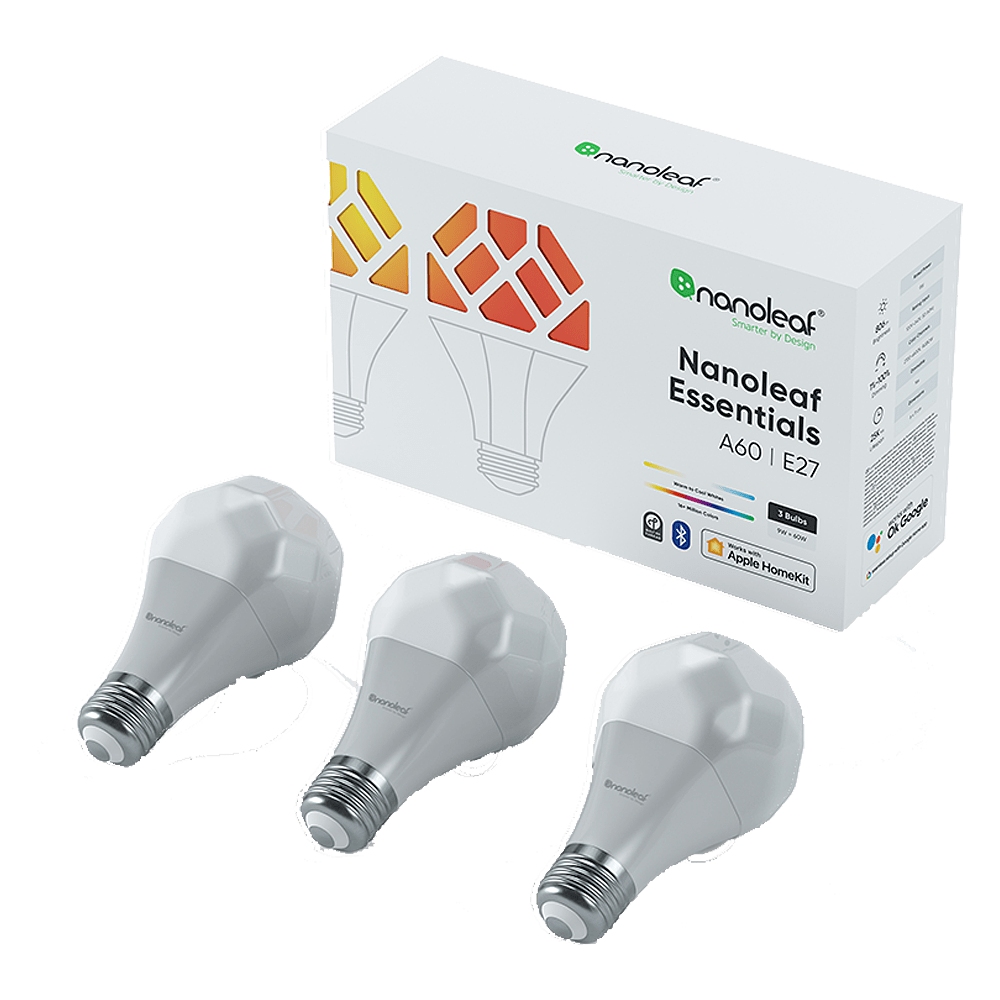 Nanoleaf Essentials Smart Bulb E27 (3PK)
