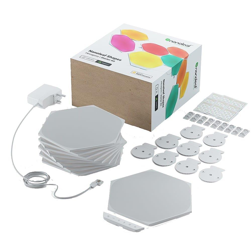 Pc - Nanoleaf - Nanoleaf Shapes Hexagons Starter Kit (9PK) - 8