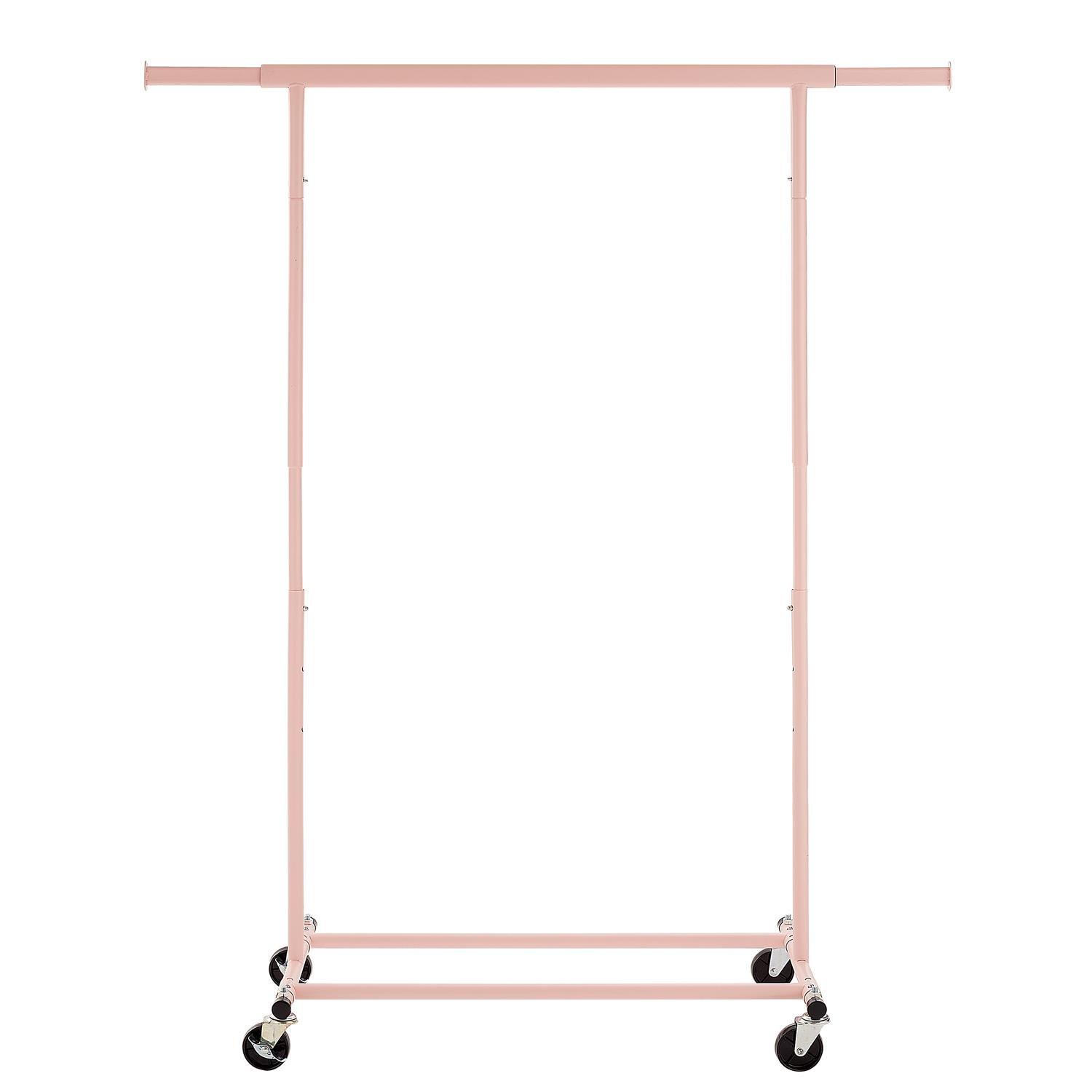 Pink - House of Home - Pink  Heavy Duty Clothes rail - 2
