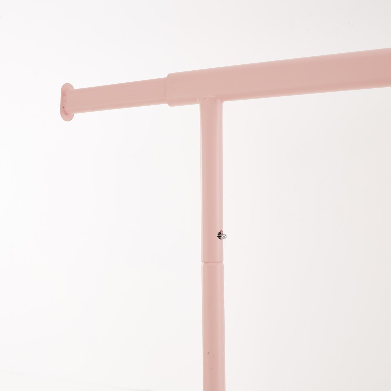 Pink - House of Home - Pink  Heavy Duty Clothes rail - 5