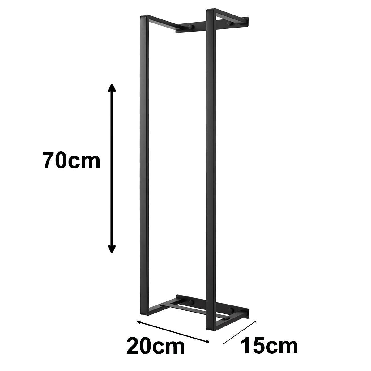 Black - House of Home - Towel holder Size:20*15*70CM - 2