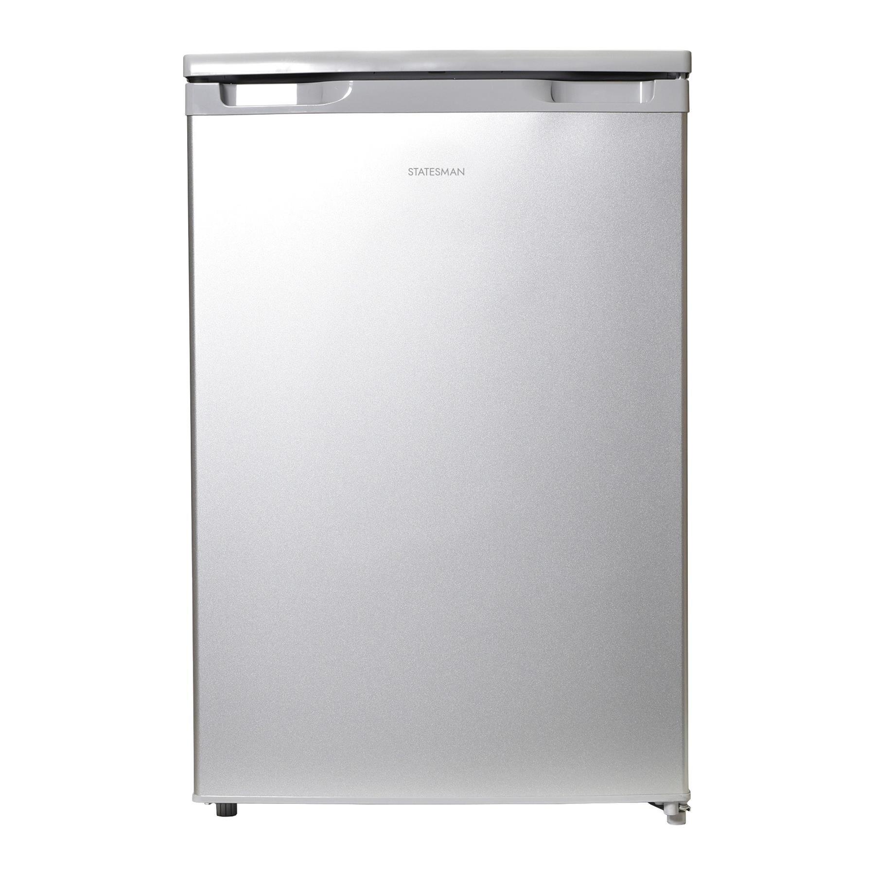 Statesman  U355s 55Cm Under Counter Freezer - Silver - 86.5x57.8x