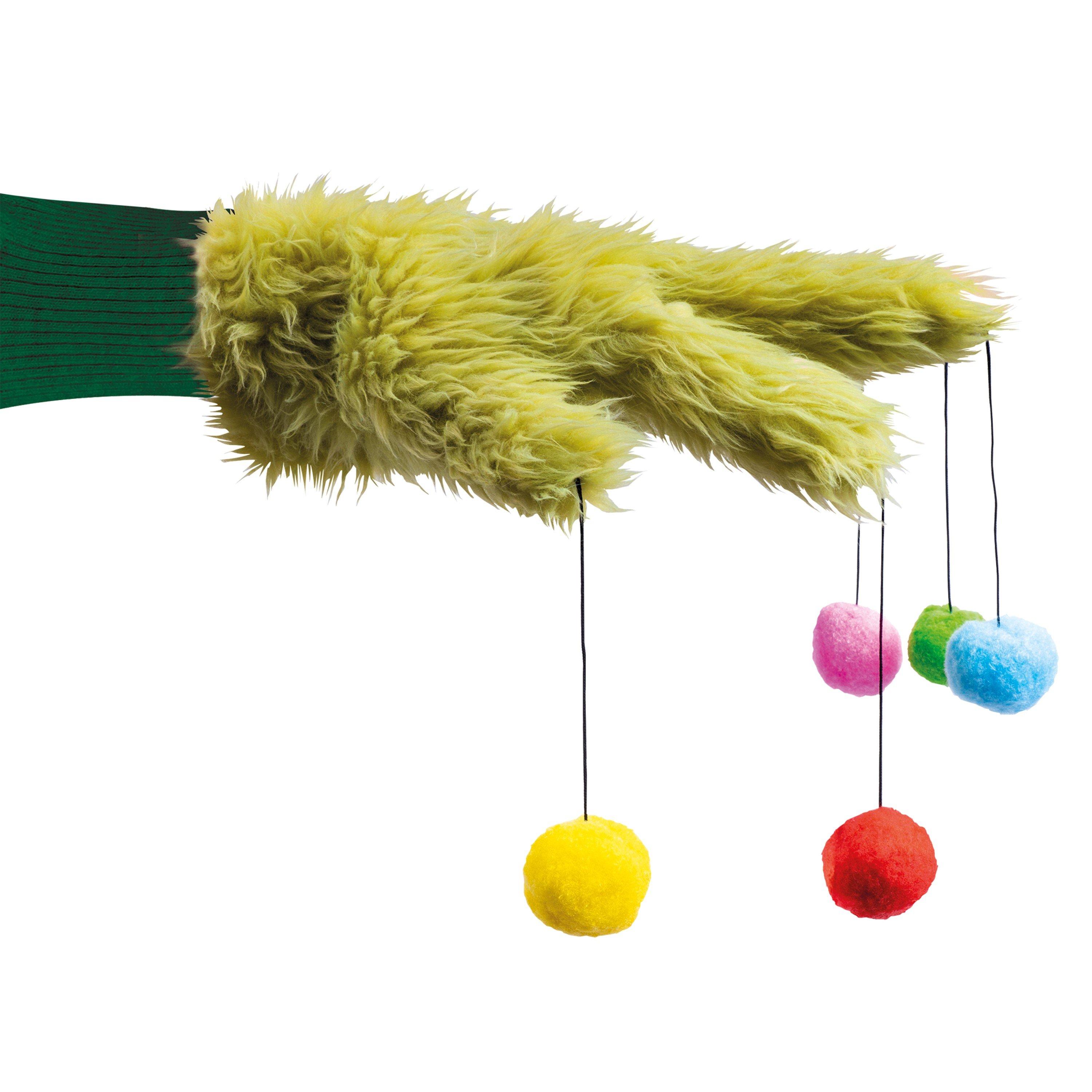 Multi - The Grinch - The Grinch Pom Pom Glove Cat Toy - 3