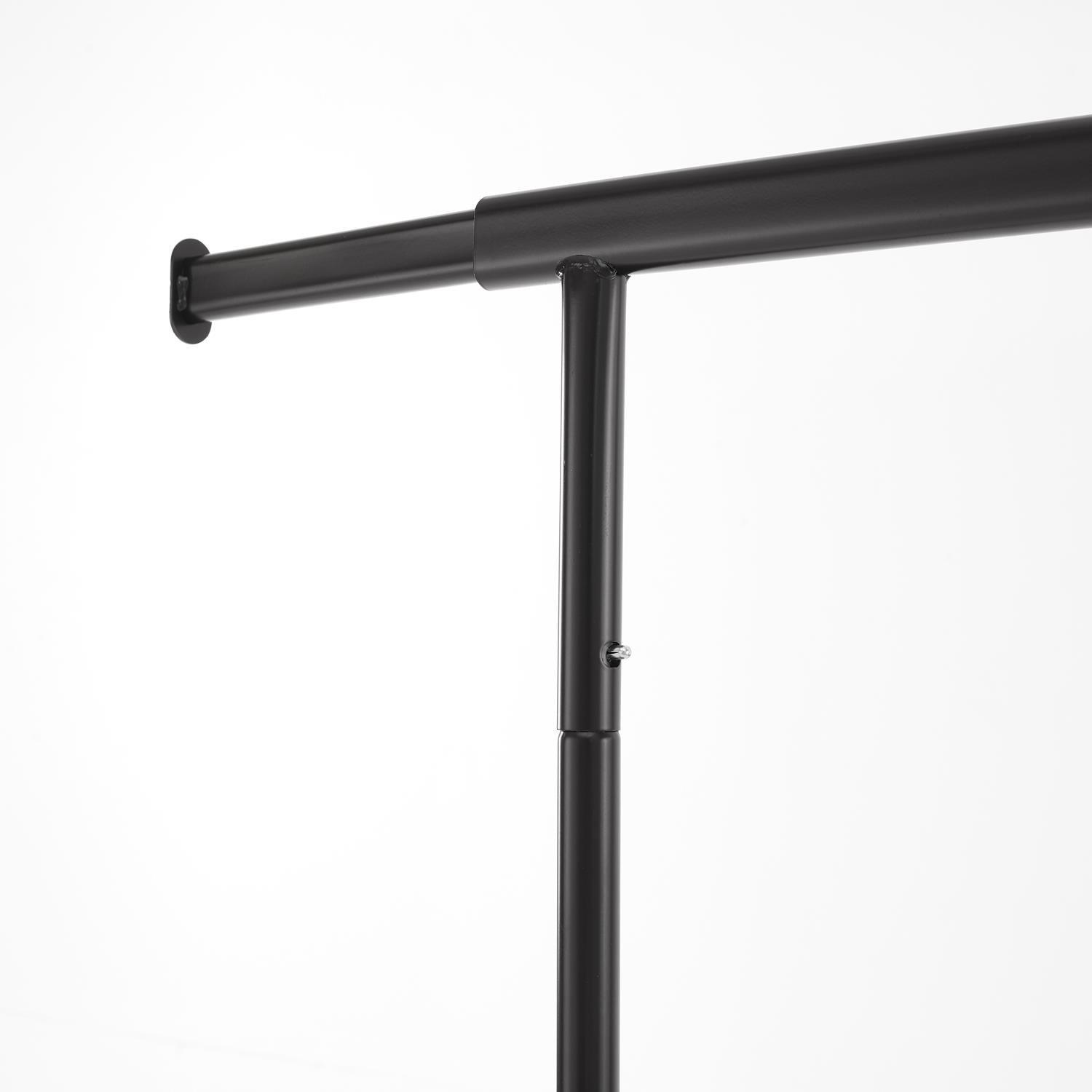 Black - House of Home - Black Heavy Duty Clothes rail Size - 5