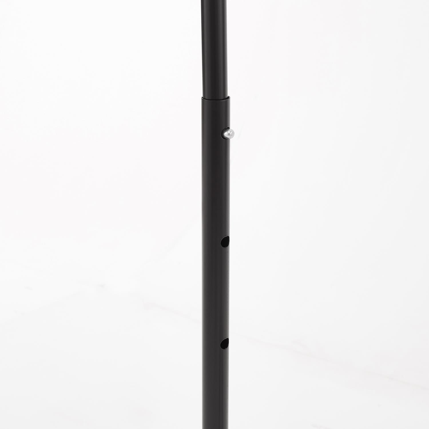 Black - House of Home - Black Heavy Duty Clothes rail Size - 8