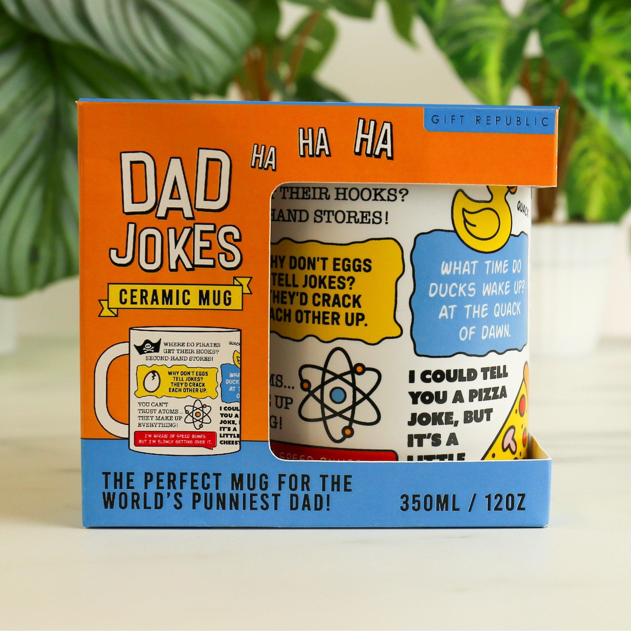 Multi - Gift Republic - Dad Jokes Ceramic Mug - 2