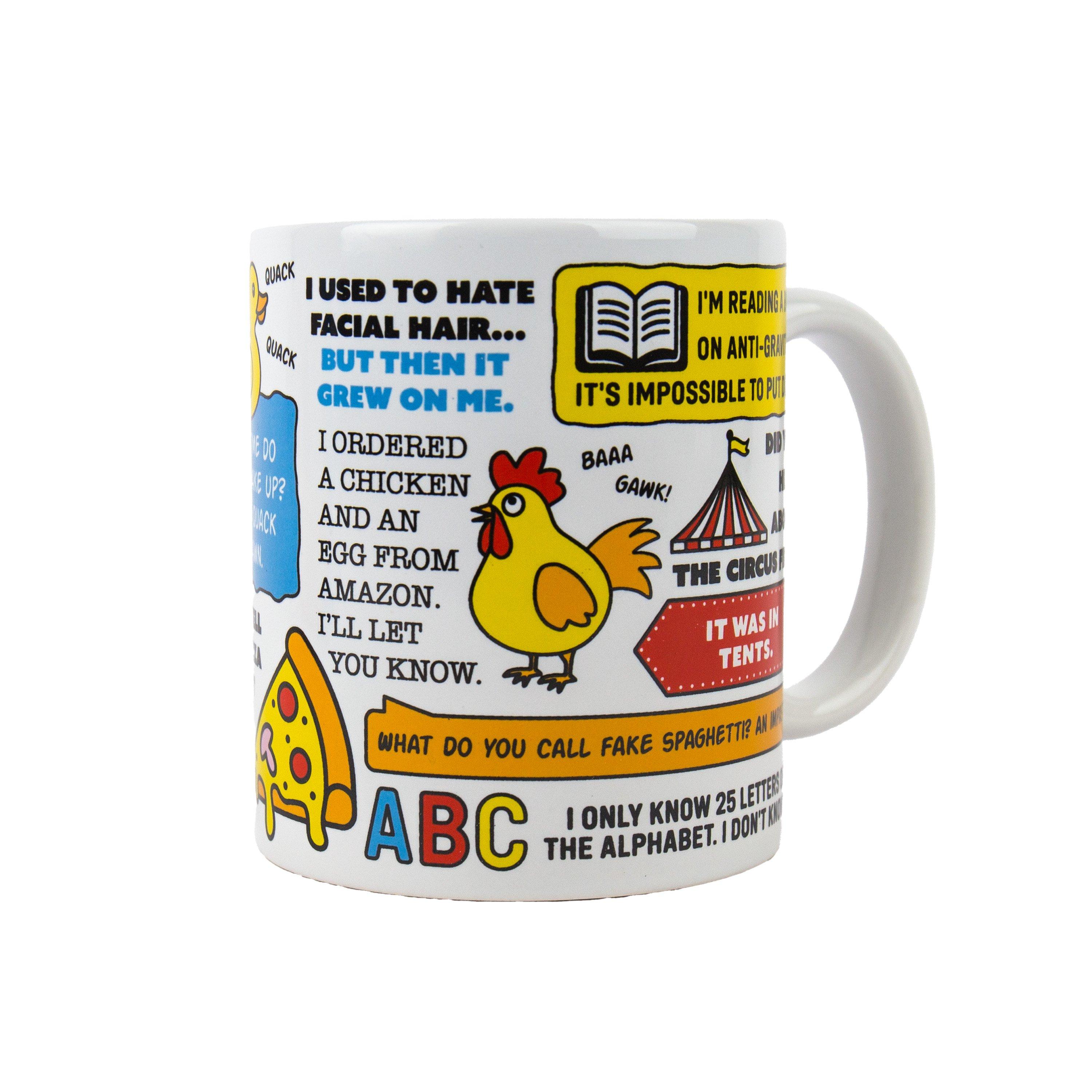 Multi - Gift Republic - Dad Jokes Ceramic Mug - 3