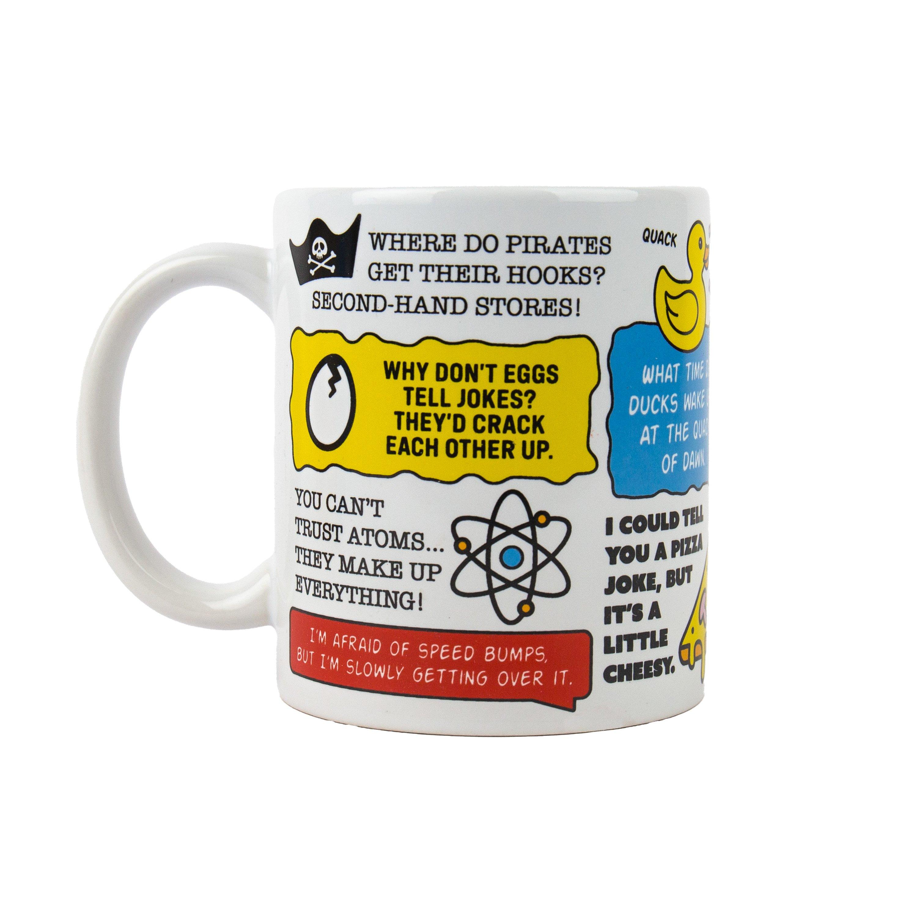 Multi - Gift Republic - Dad Jokes Ceramic Mug - 4