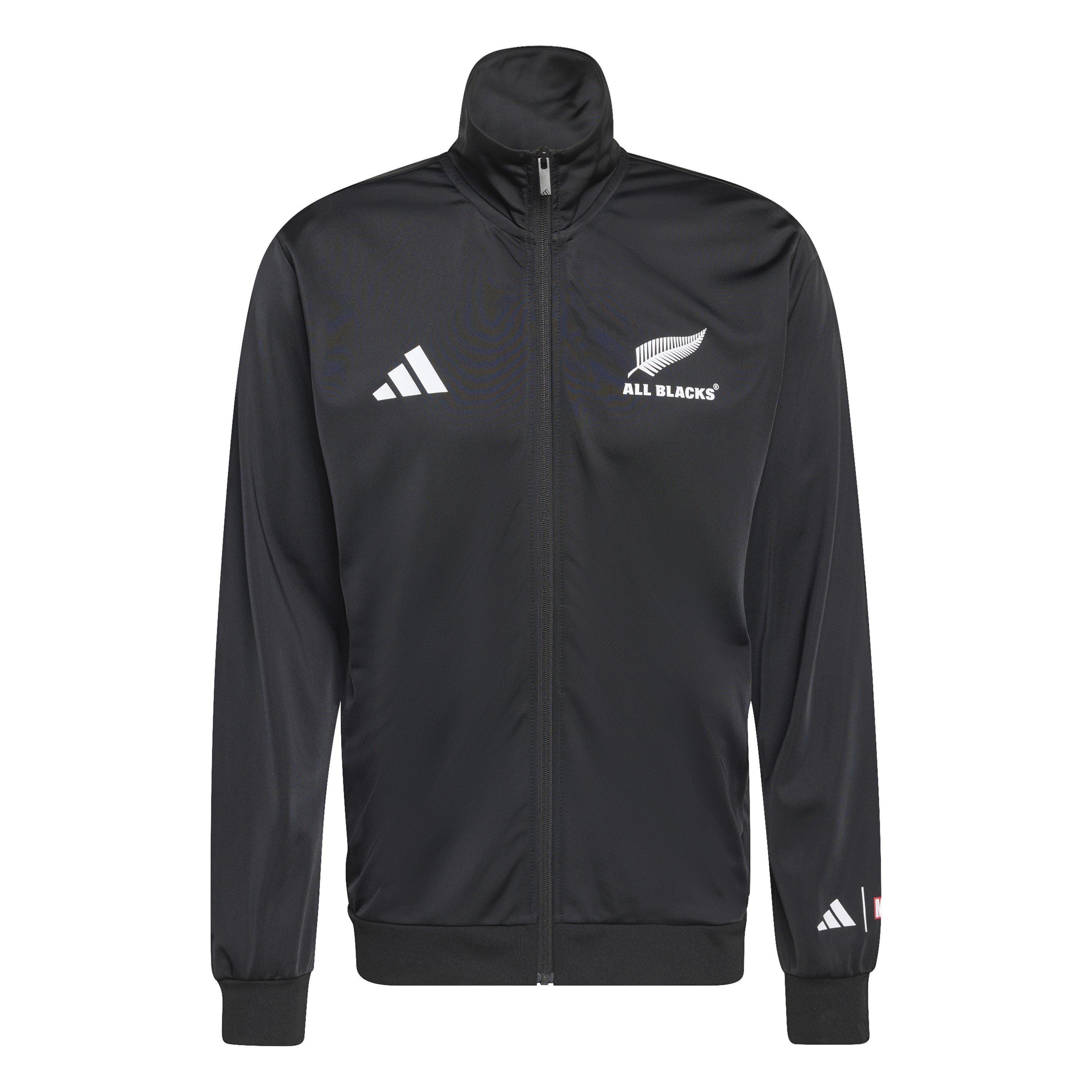 Black - adidas - All Blacks x Marvel Tracksuit Top Mens - 1