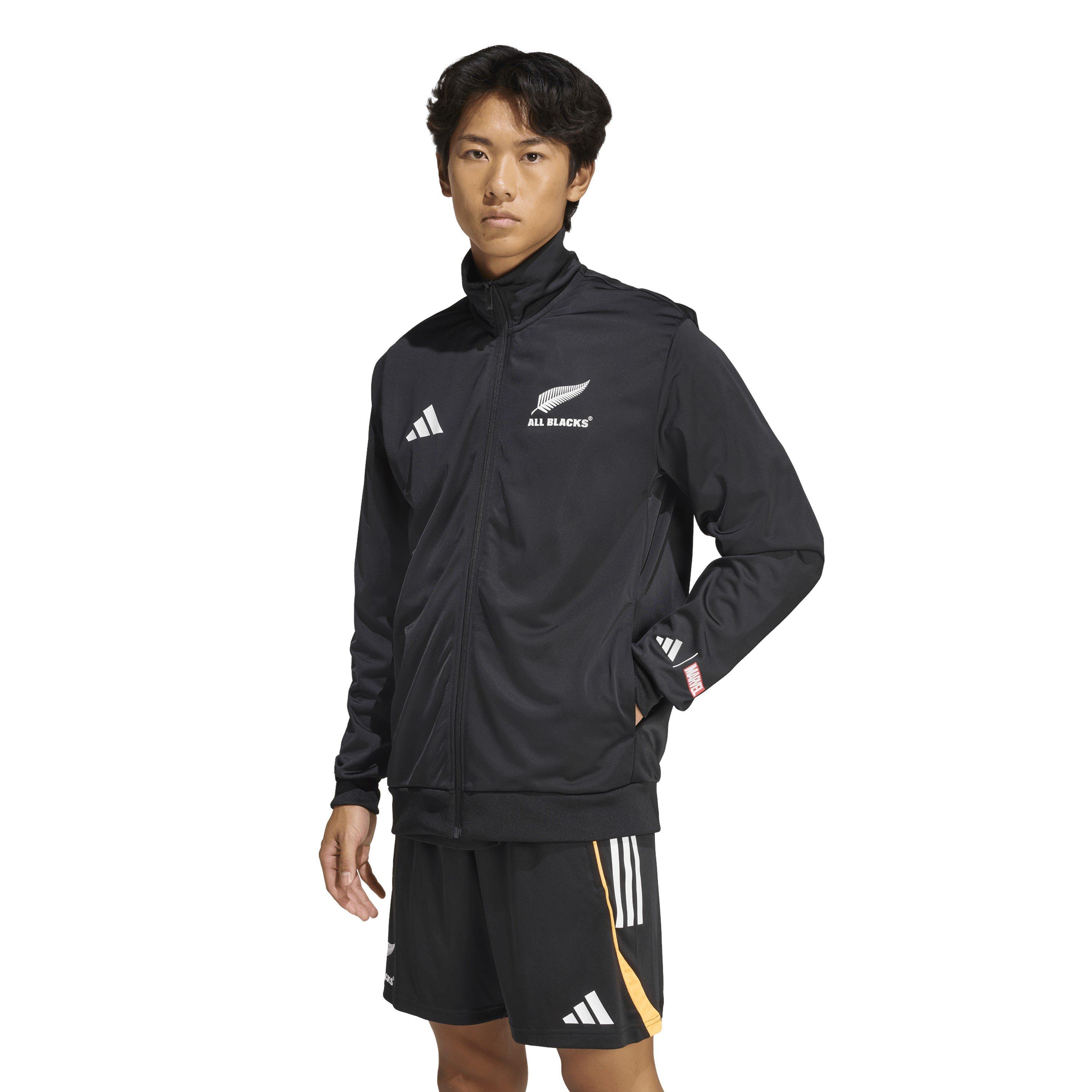 Black - adidas - All Blacks x Marvel Tracksuit Top Mens - 2