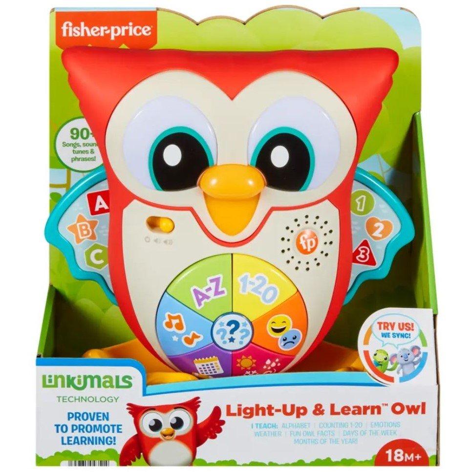 Merchandise - Fisher Price - TOY FP LIGHT UP LEARN WISE OWL - 2