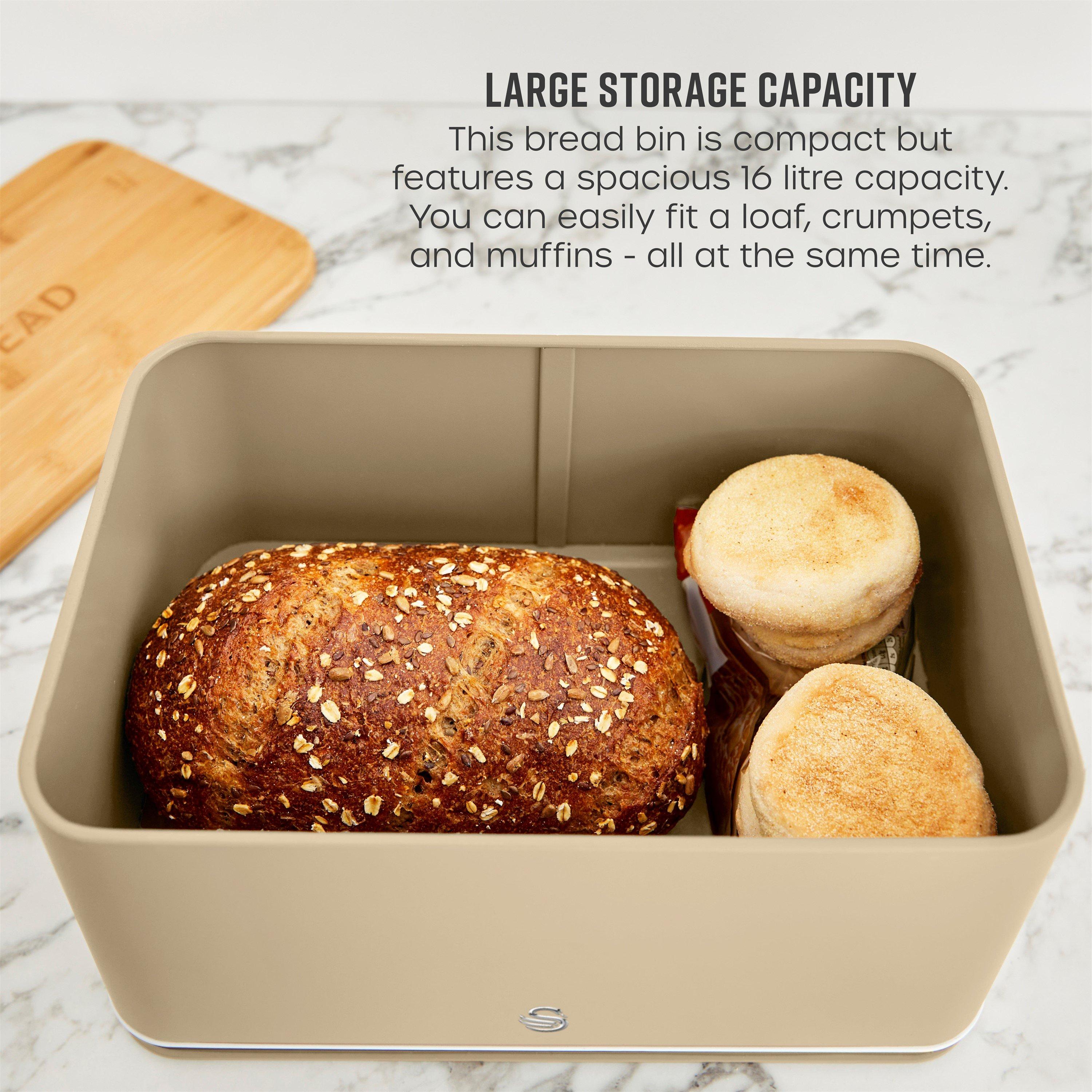 Oatmeal - Swan - Nordic Bread Bin - 3