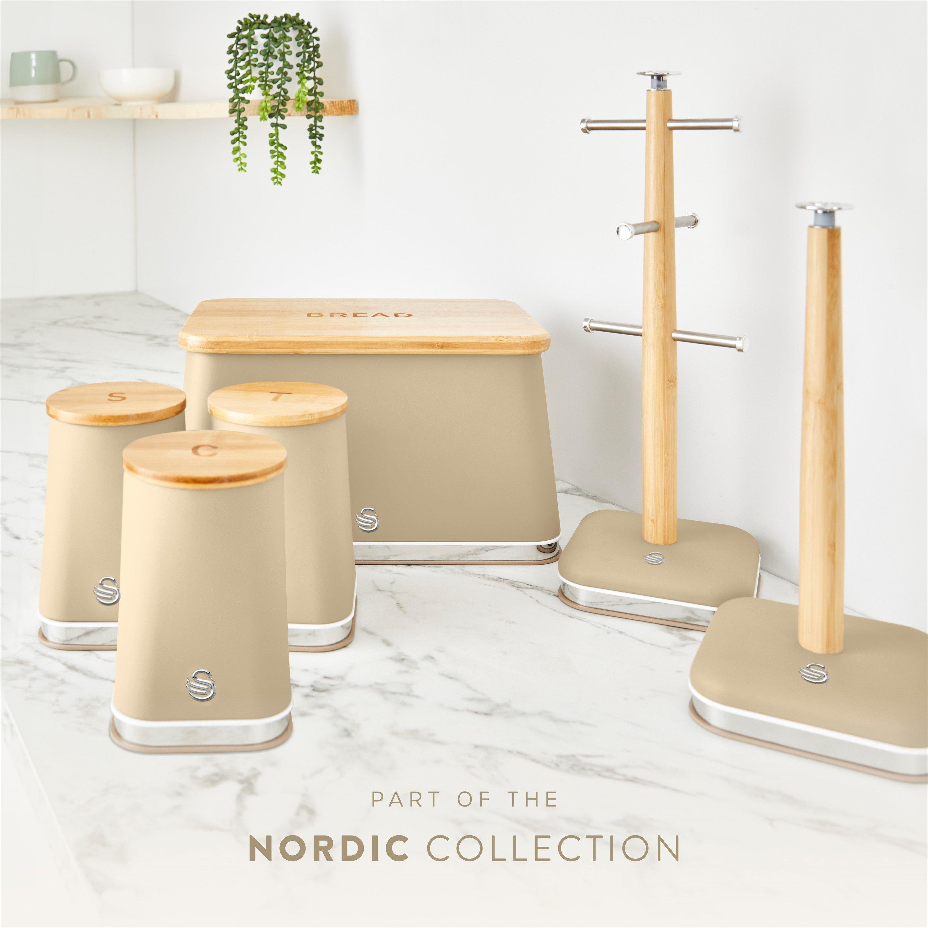 Oatmeal - Swan - Nordic Bread Bin - 7