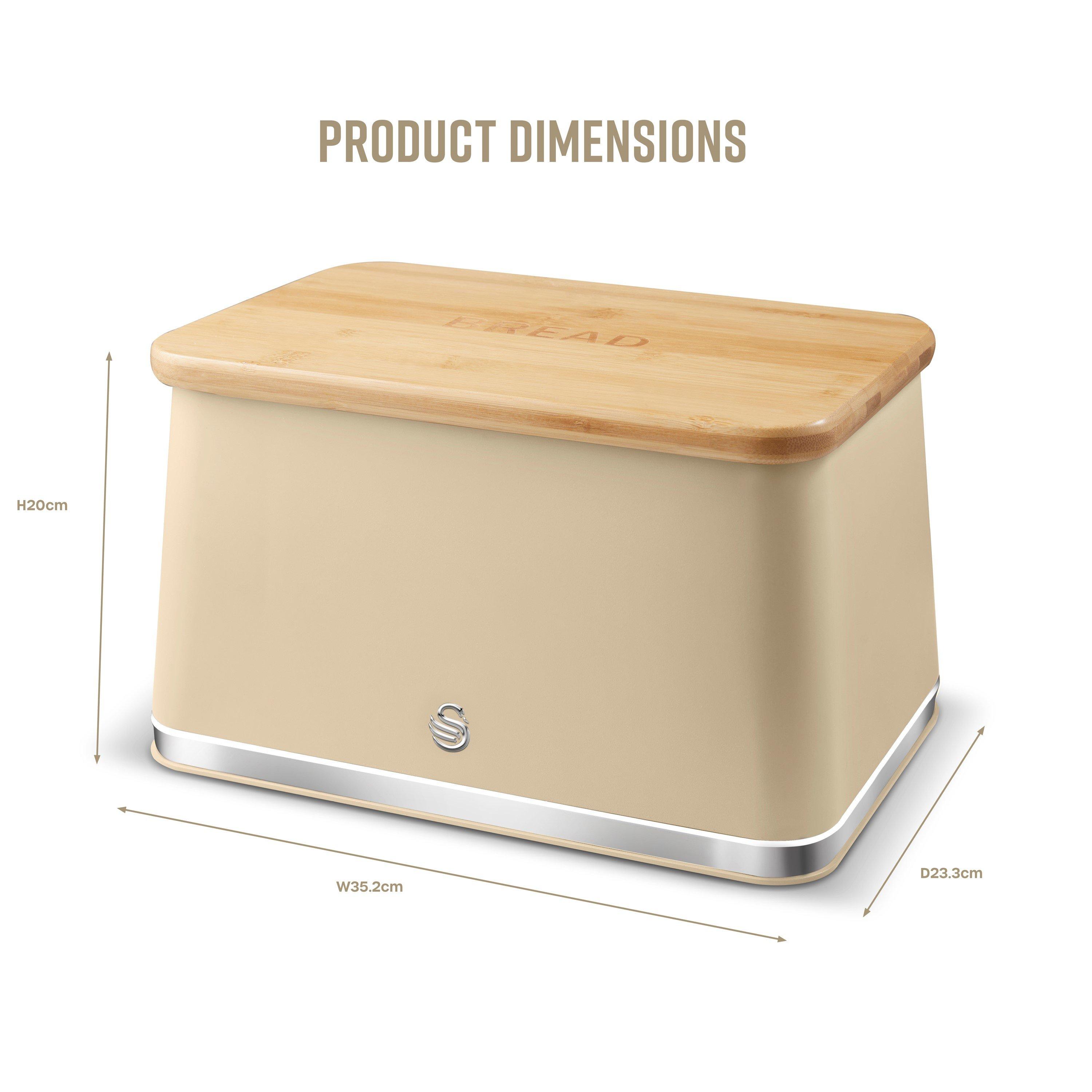 Oatmeal - Swan - Nordic Bread Bin - 8