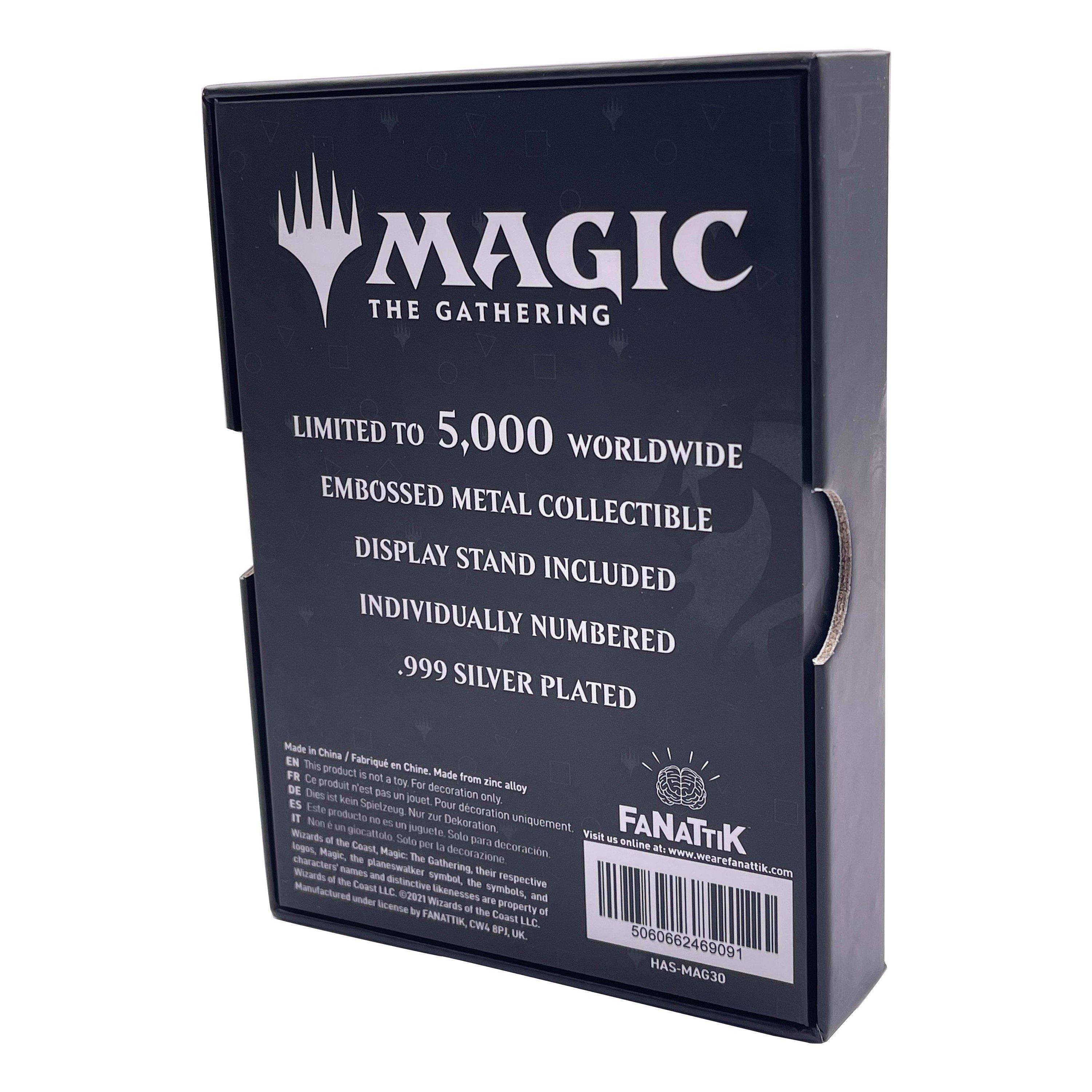 Merchandise - Magic the Gathering - MTG Silver Plated Ajani Goldmane Metal Collectible - 12