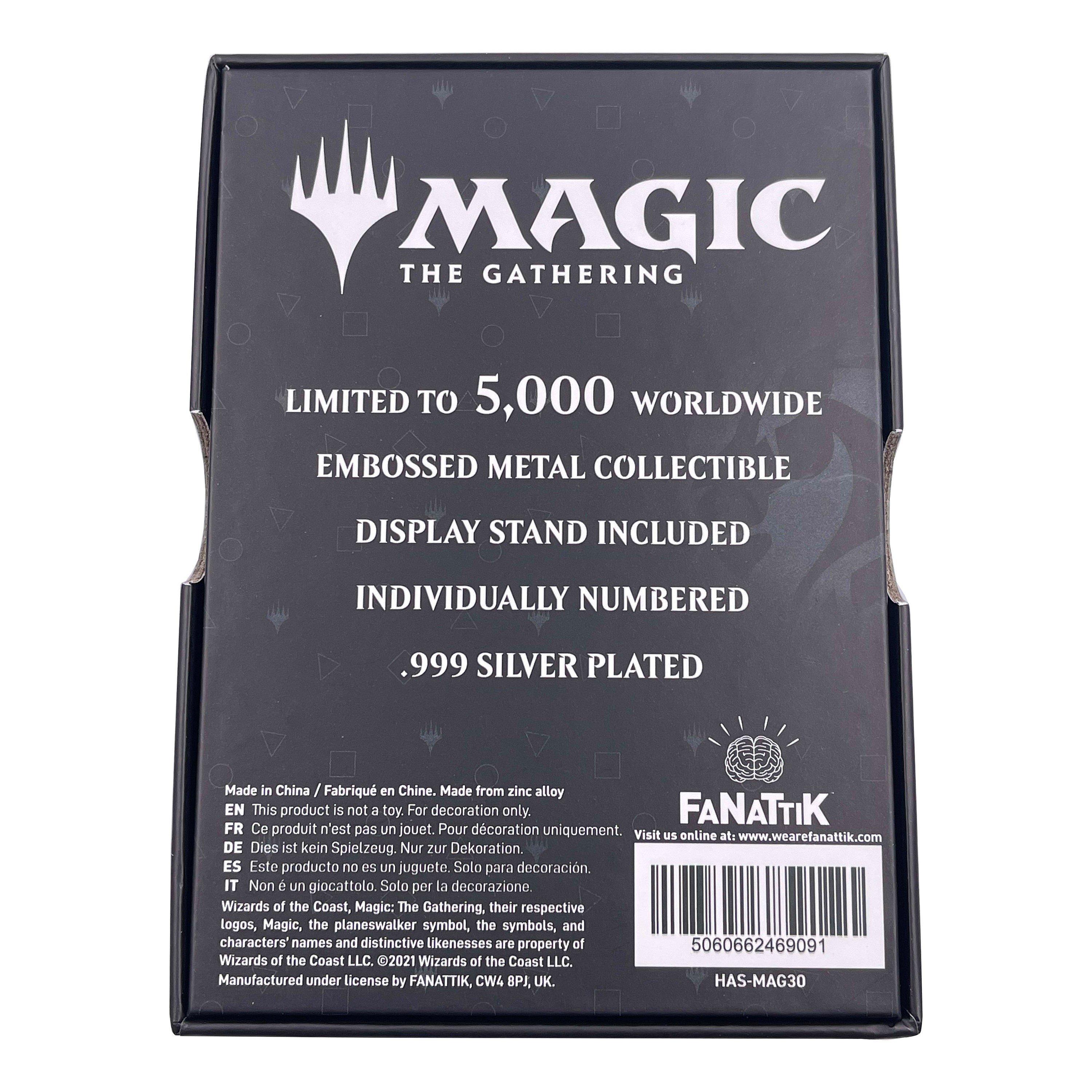 Merchandise - Magic the Gathering - MTG Silver Plated Ajani Goldmane Metal Collectible - 14