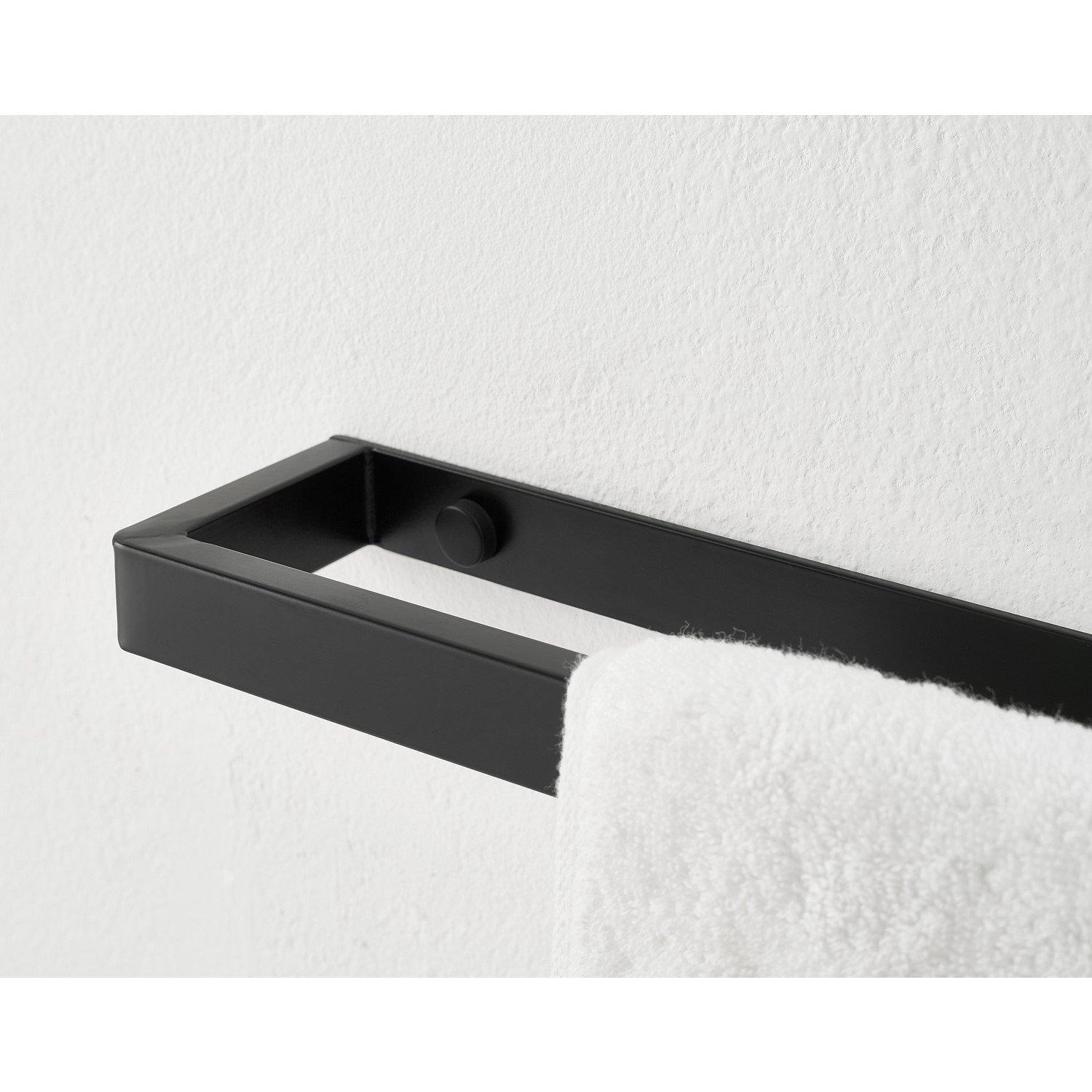 Black - House of Home - Towel Rail Black rectangle black 3 sizes - 5