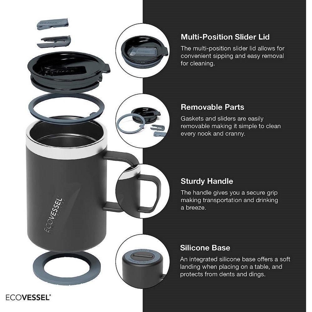 Rose Gold - Ecovessel - The Transit - 355ml - 2