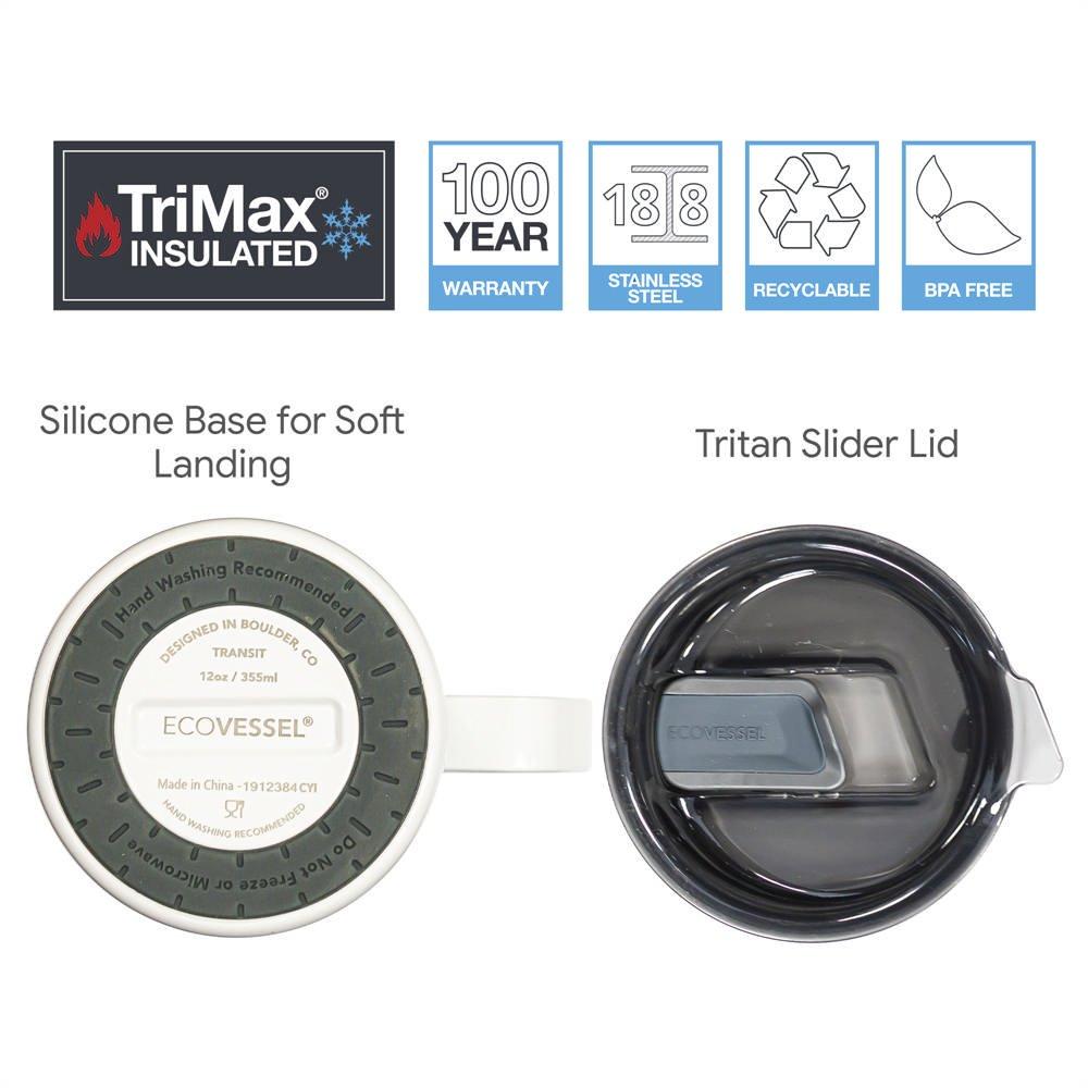 Rose Gold - Ecovessel - The Transit - 355ml - 3