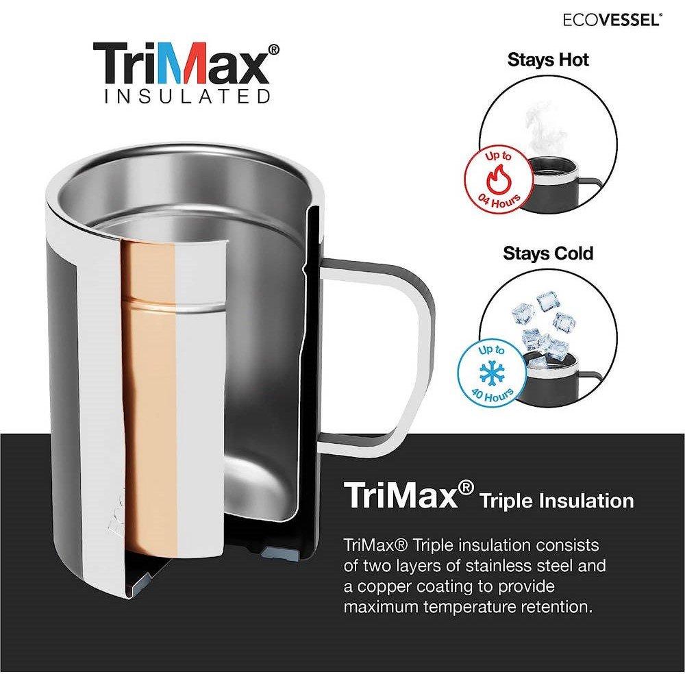 Rose Gold - Ecovessel - The Transit - 355ml - 4