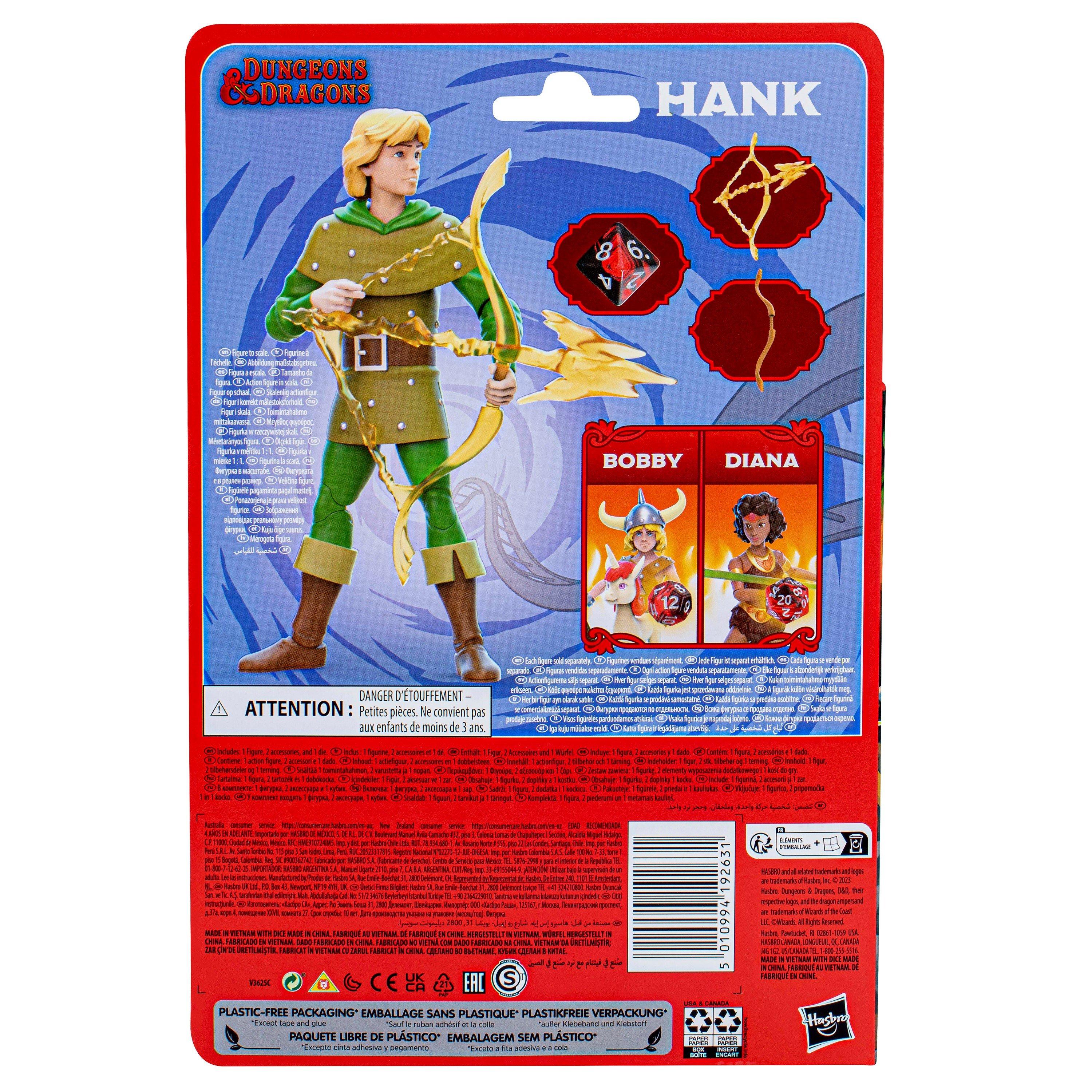 Merchandise - Dungeons and Dragons - Dungeons & Dragons Cartoon Classics Hank - 2