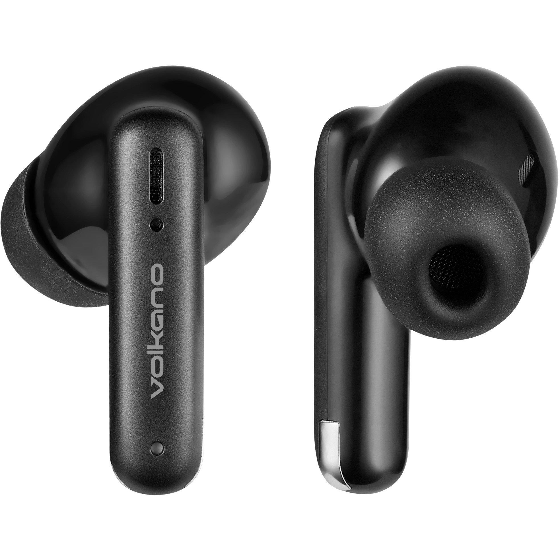 Black - Volkano - Volkano Jupiter True Wireless Bluetooth Earphones - 2