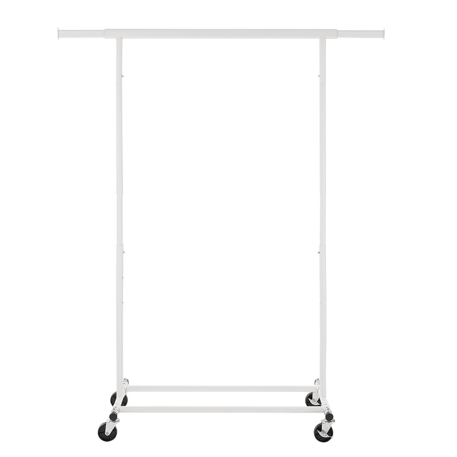 White - House of Home - White Heavy Duty Clothes rail - 2
