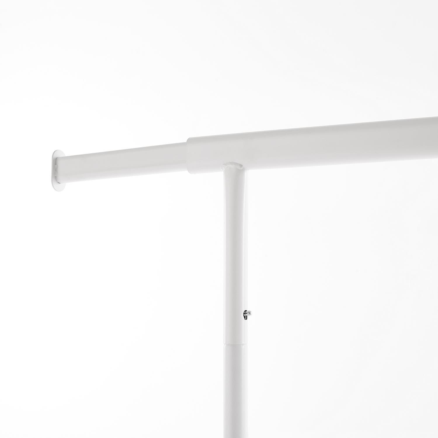 White - House of Home - White Heavy Duty Clothes rail - 5