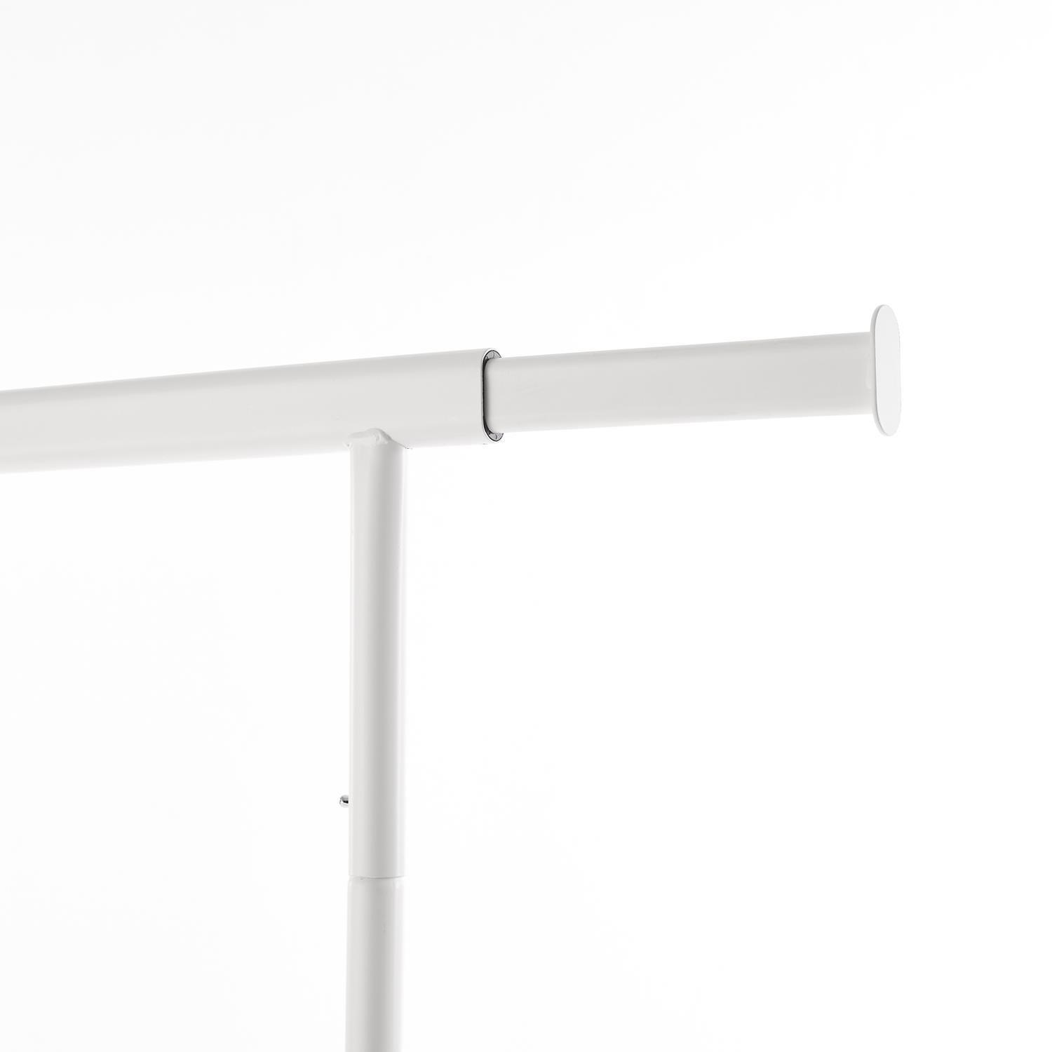 White - House of Home - White Heavy Duty Clothes rail - 8