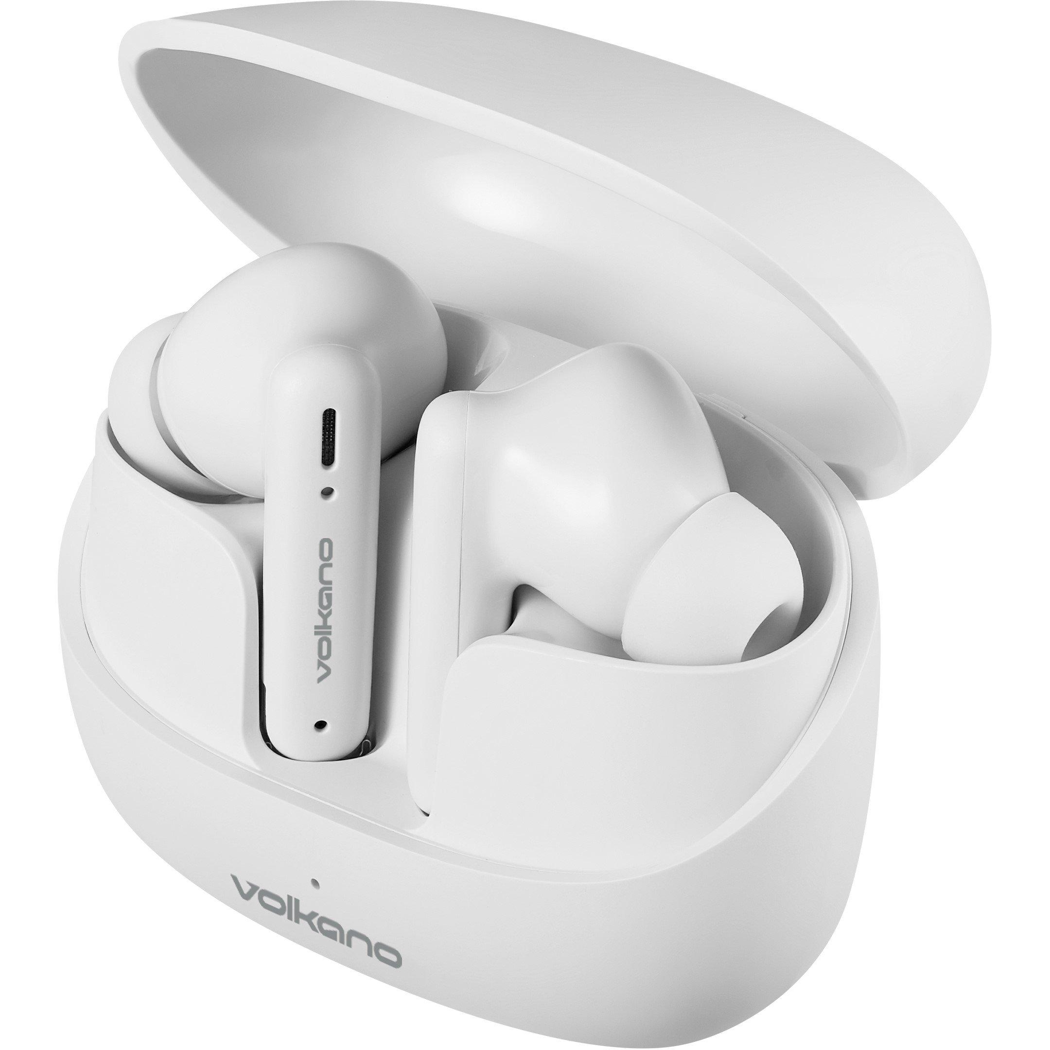 White - Volkano - Volkano Jupiter True Wireless Bluetooth Earphones - 1