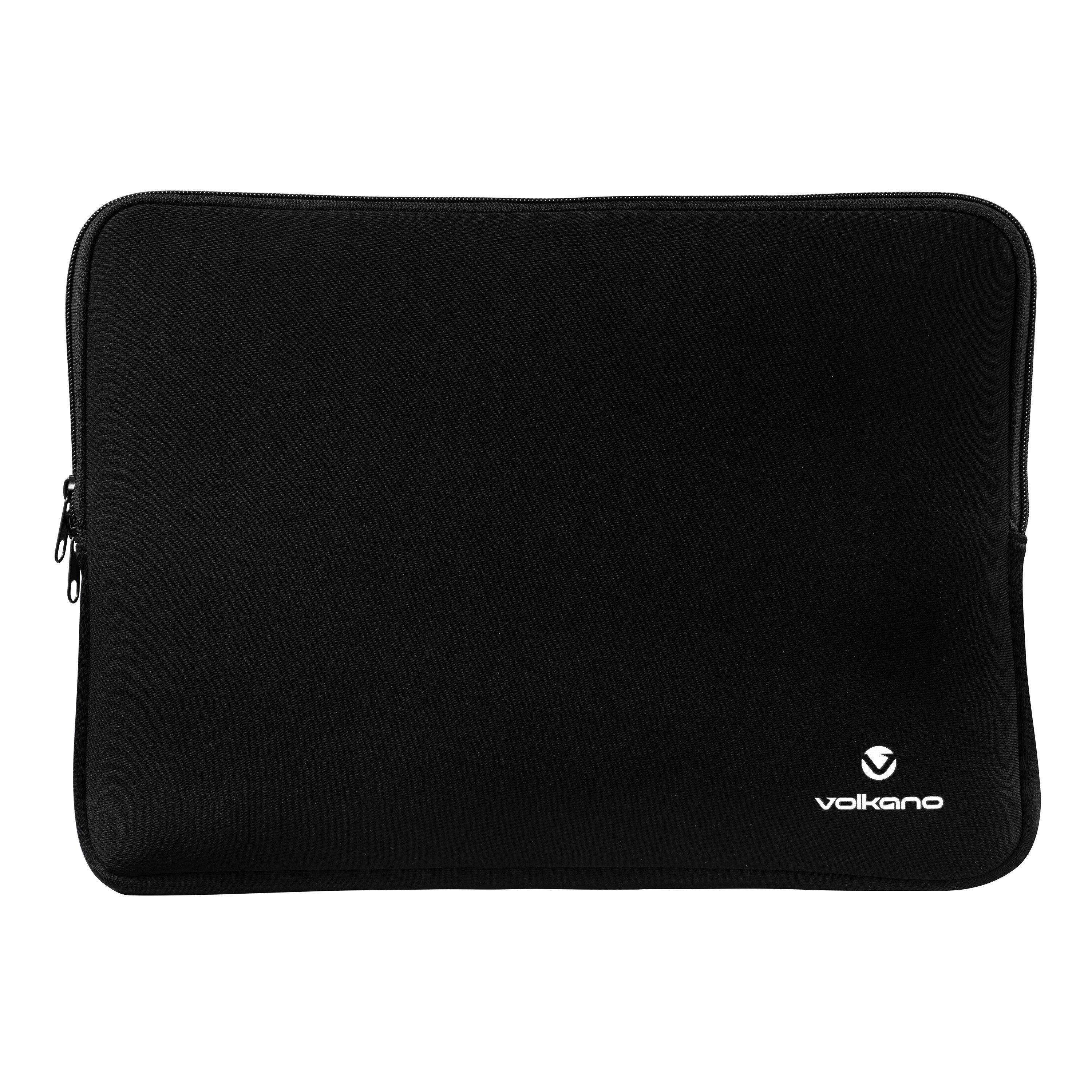 Black - Volkano - Volkano Neoprene 14 Laptop Sleeve Pouch - Black - 1