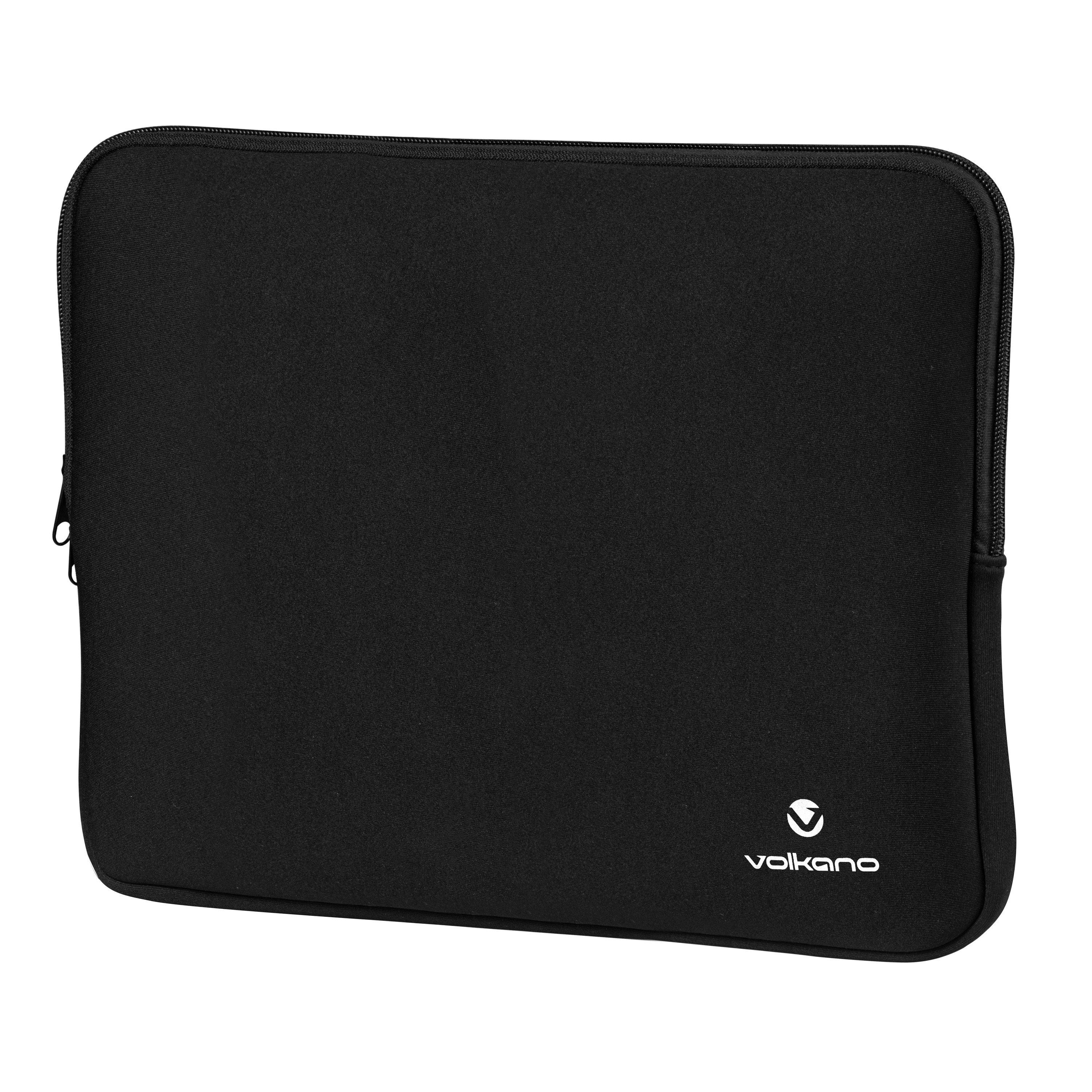 Black - Volkano - Volkano Neoprene 14 Laptop Sleeve Pouch - Black - 2