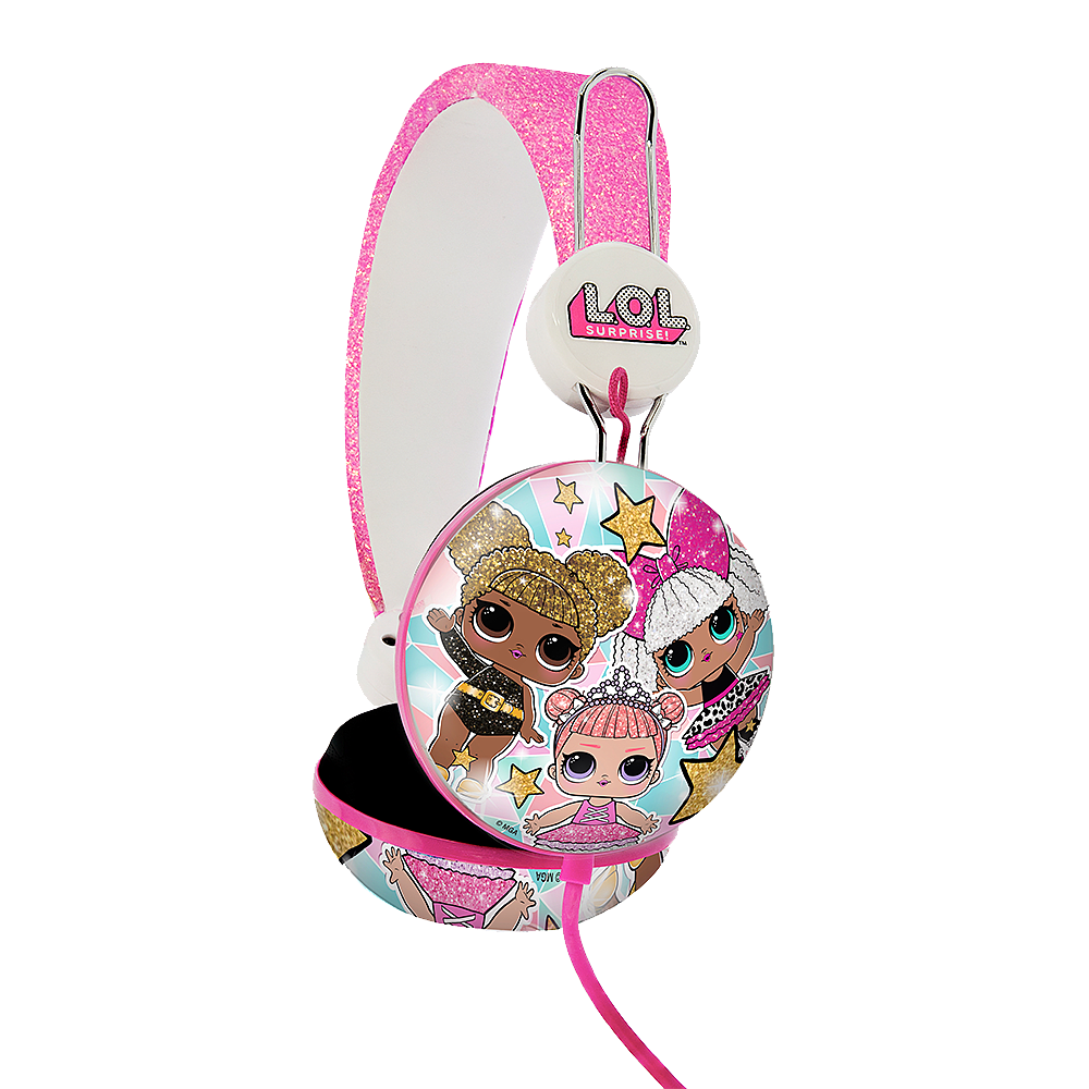 Pink - OTL Technologies - L.O.L. Surprise! Glitter Glam Headphones - 1