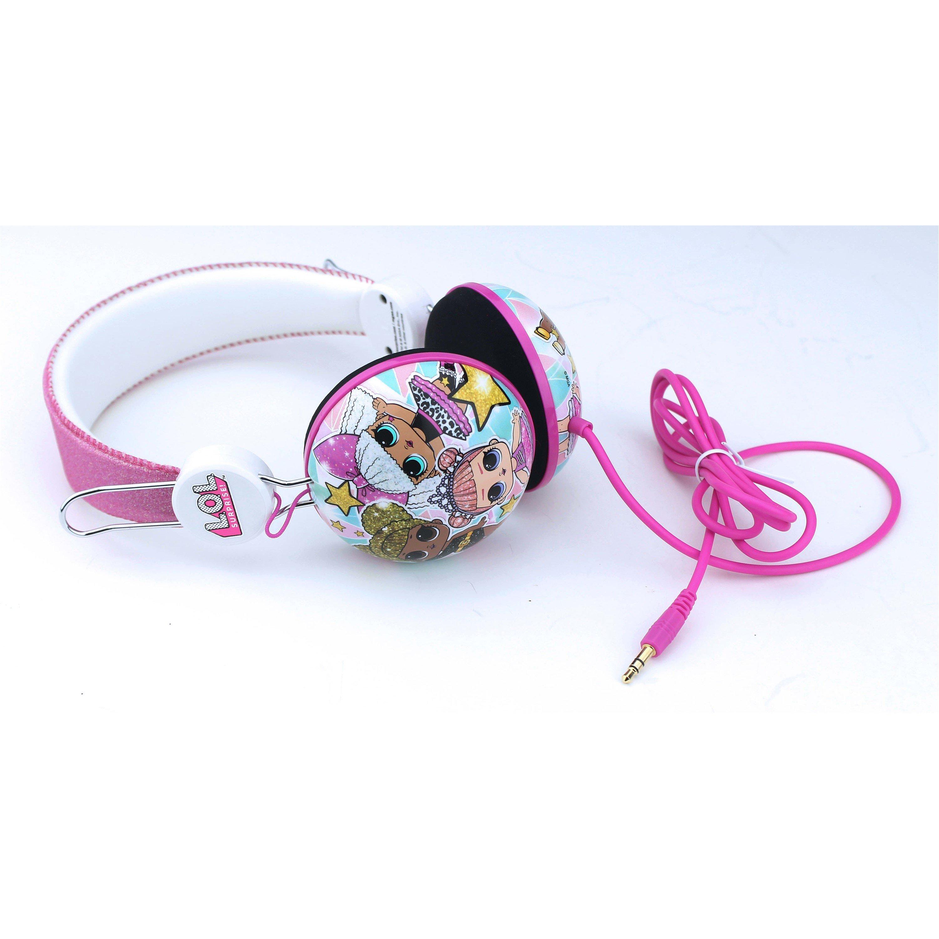 Pink - OTL Technologies - L.O.L. Surprise! Glitter Glam Headphones - 2