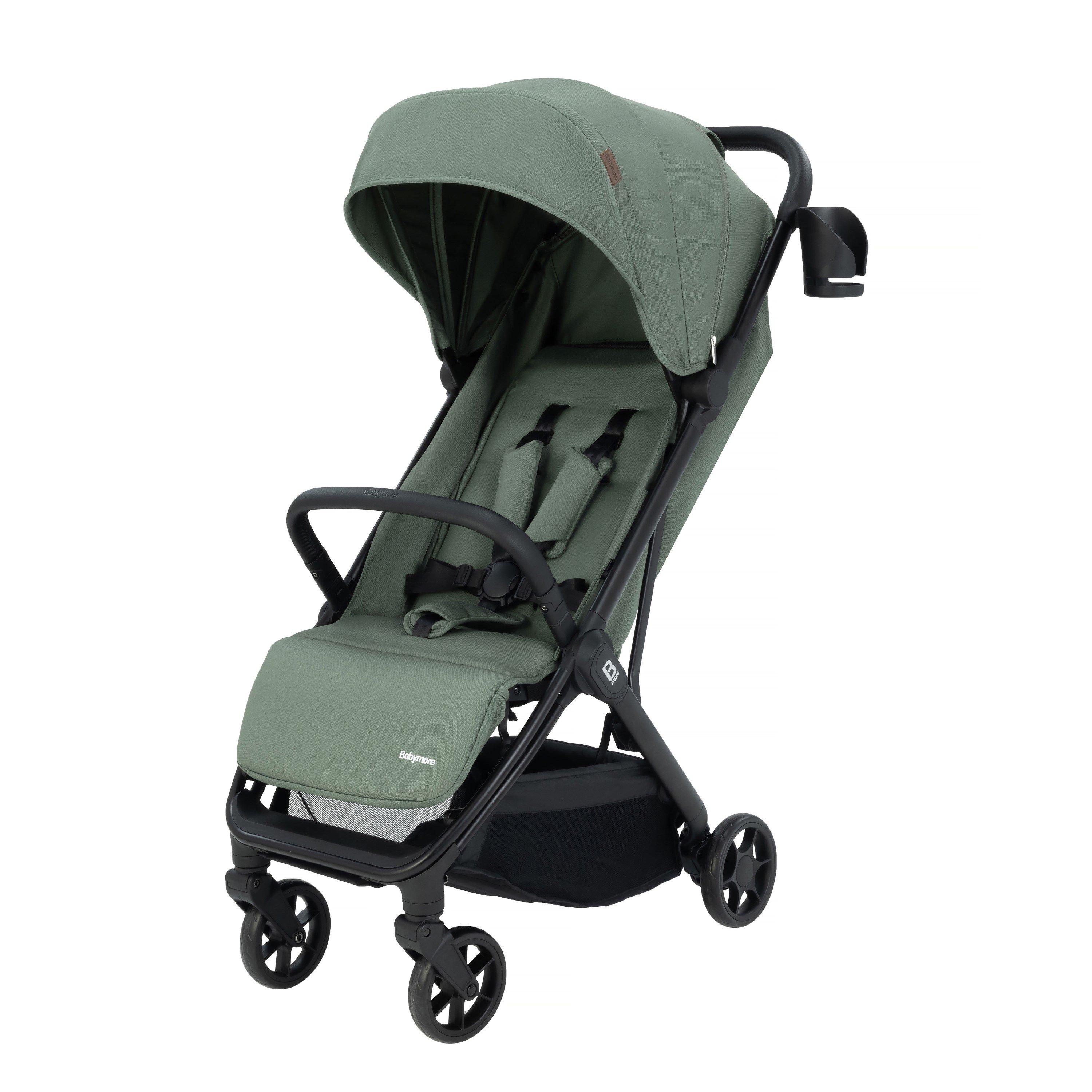 Forest Green - Babymore - Yara Compact Stroller - Forest Green - 1